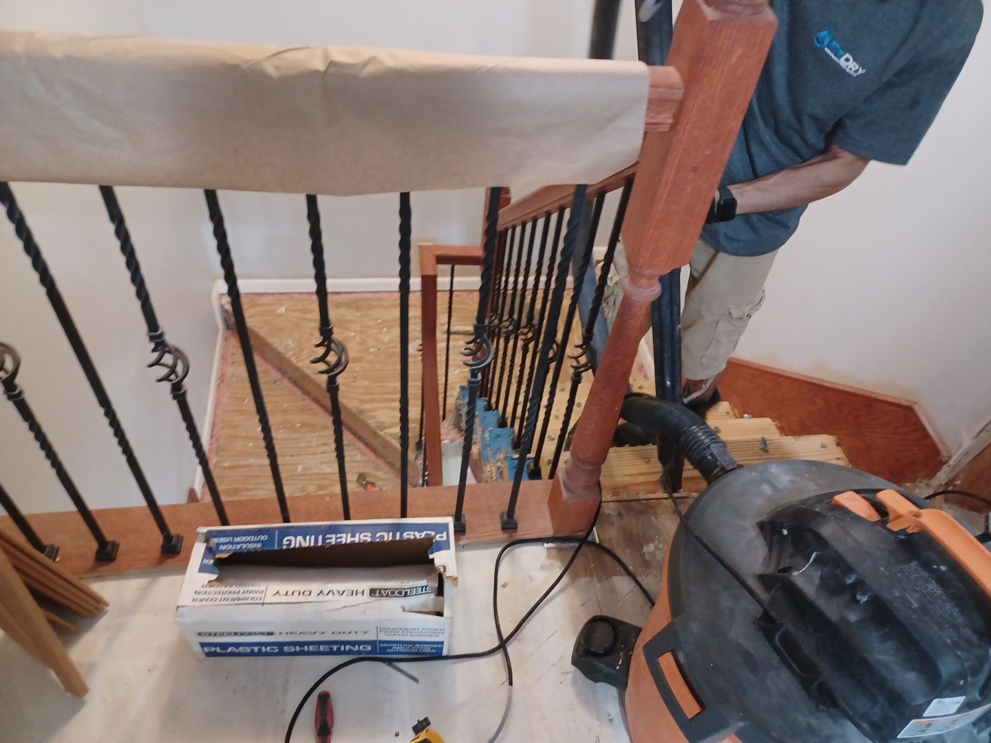 Project in West Bloomfield by EzDry Water Mitigation & Property Restoration