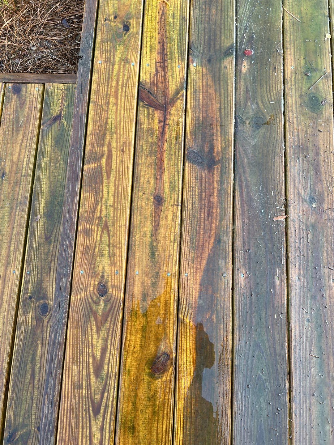 Weathered Deck using Wood Sealant by DuraSeal