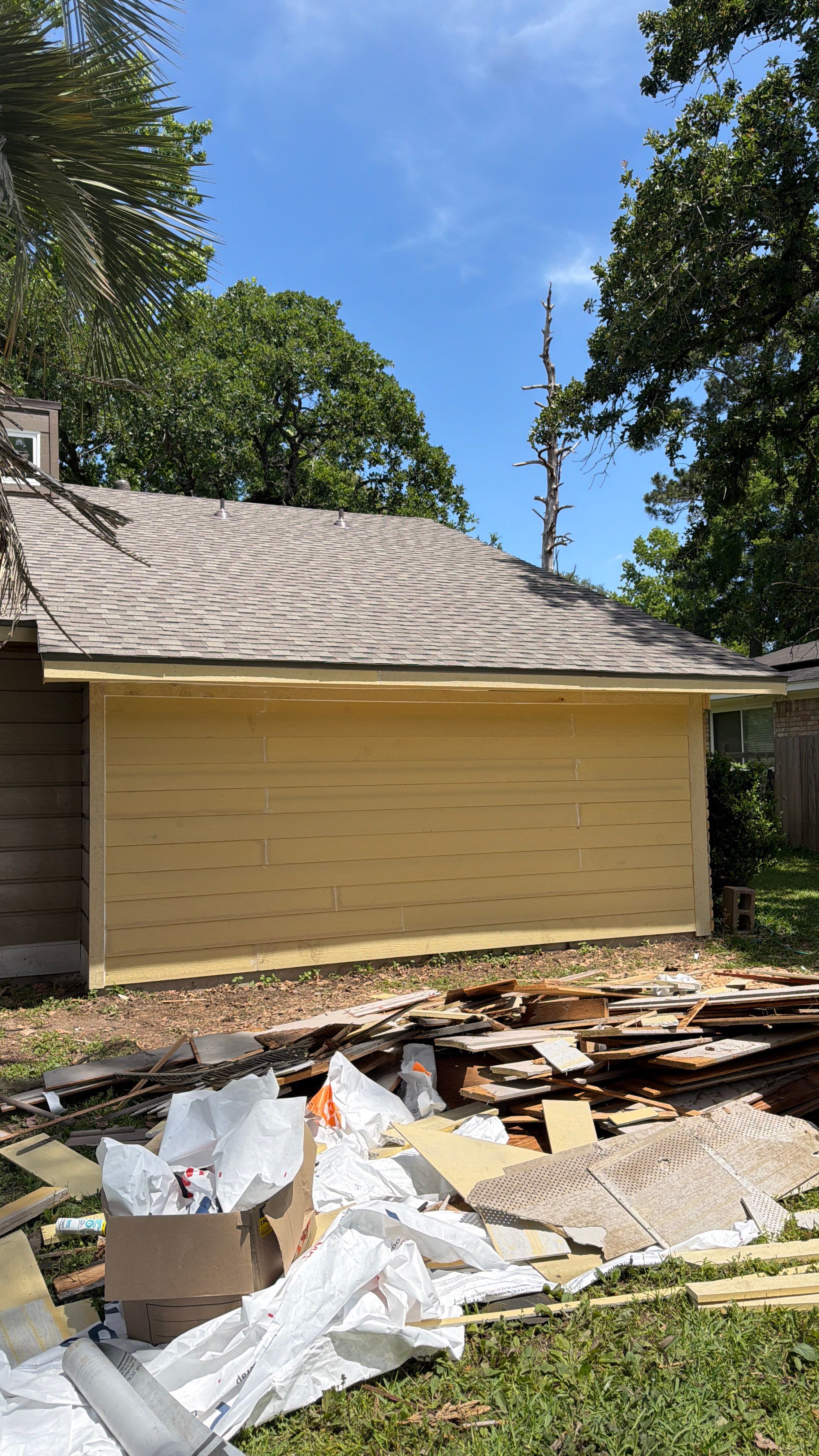 Roof Replacement & Hardie Siding Installation | Conroe, TX by Engle Roofing & Construction