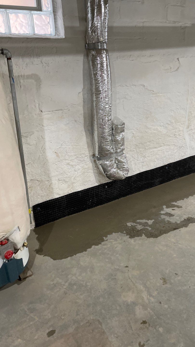 Interior Drain Tile & Wall Drainage in Northeast Minneapolis by Waterproofing Northeast