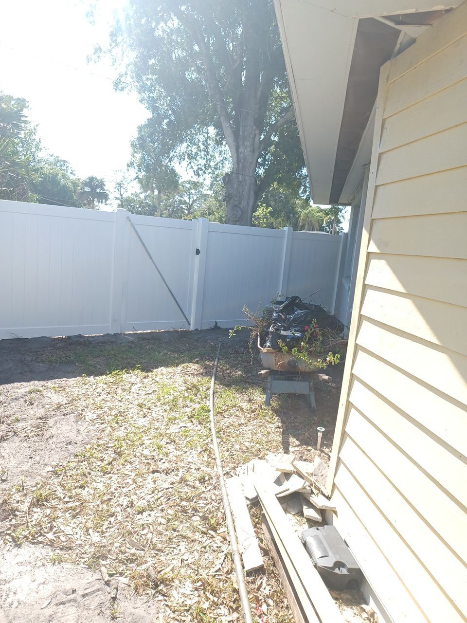 Bradenton, FL 6ft. Tall White Vinyl Privacy Fence by Asap fence and gates, LLC