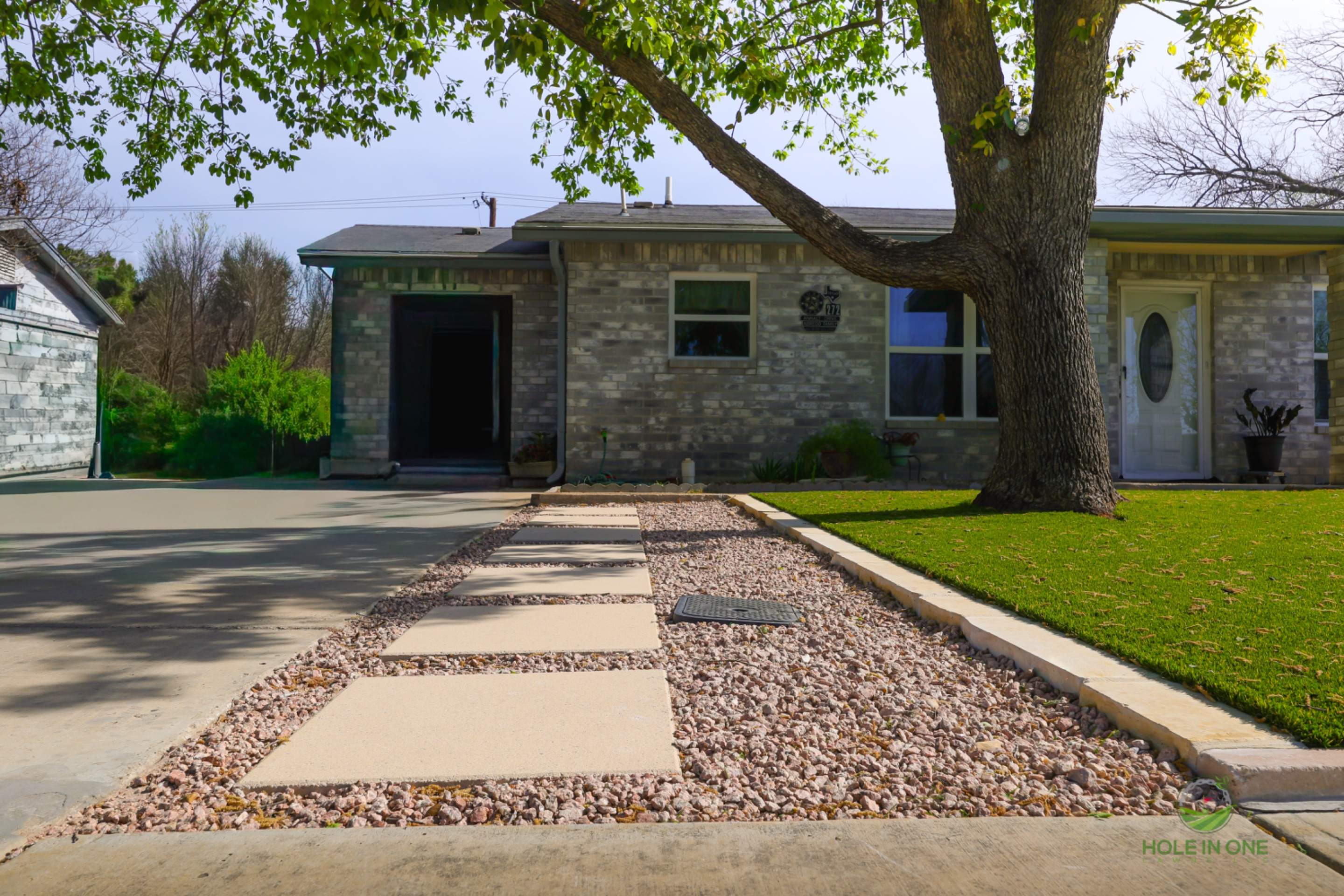 Gruene, New Braunfels TX by Hole In One Lawns, LLC