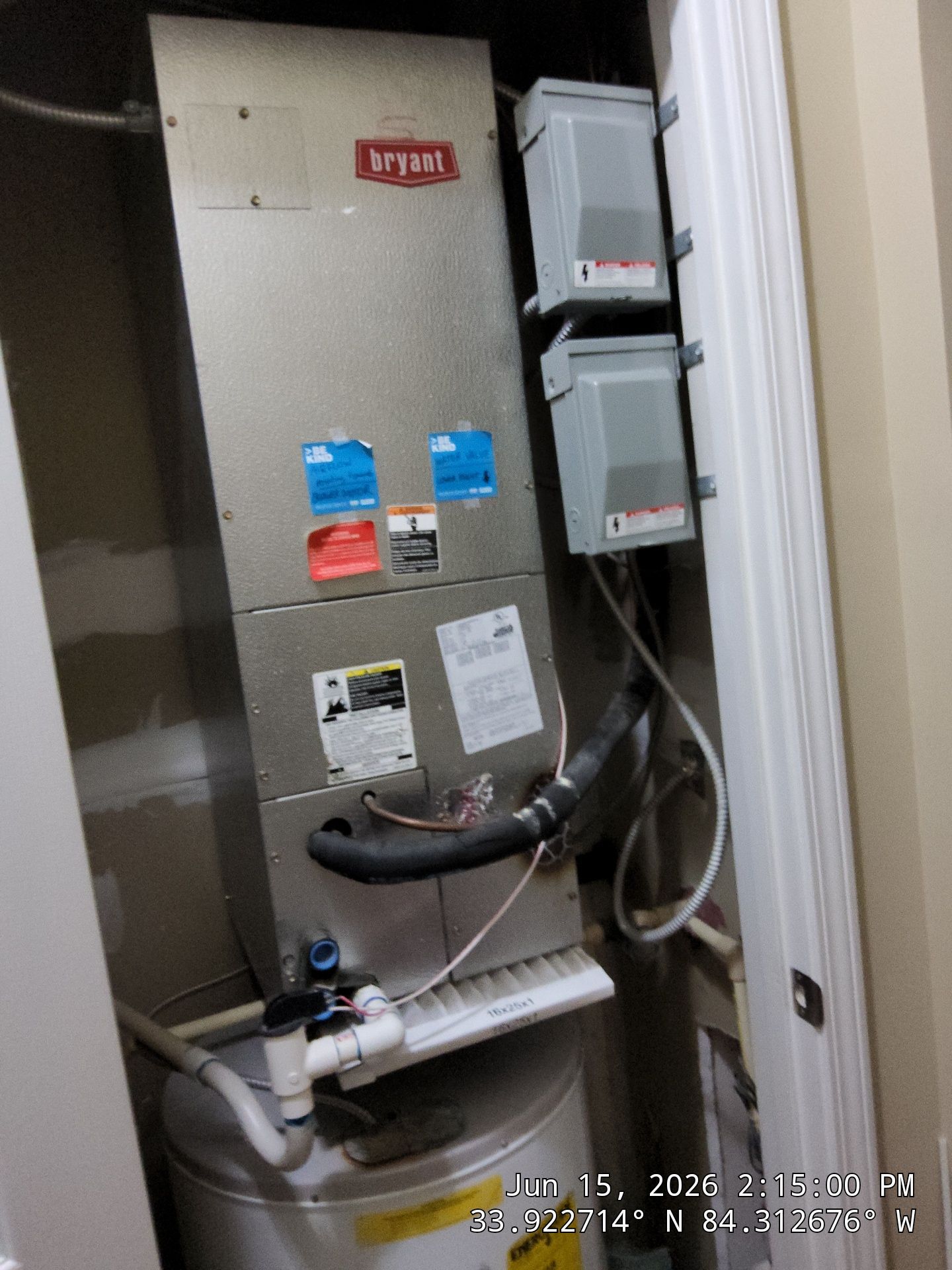 Bryant HVAC System Maintenance and Inspection in Atlanta by Veasey Mechanical Services