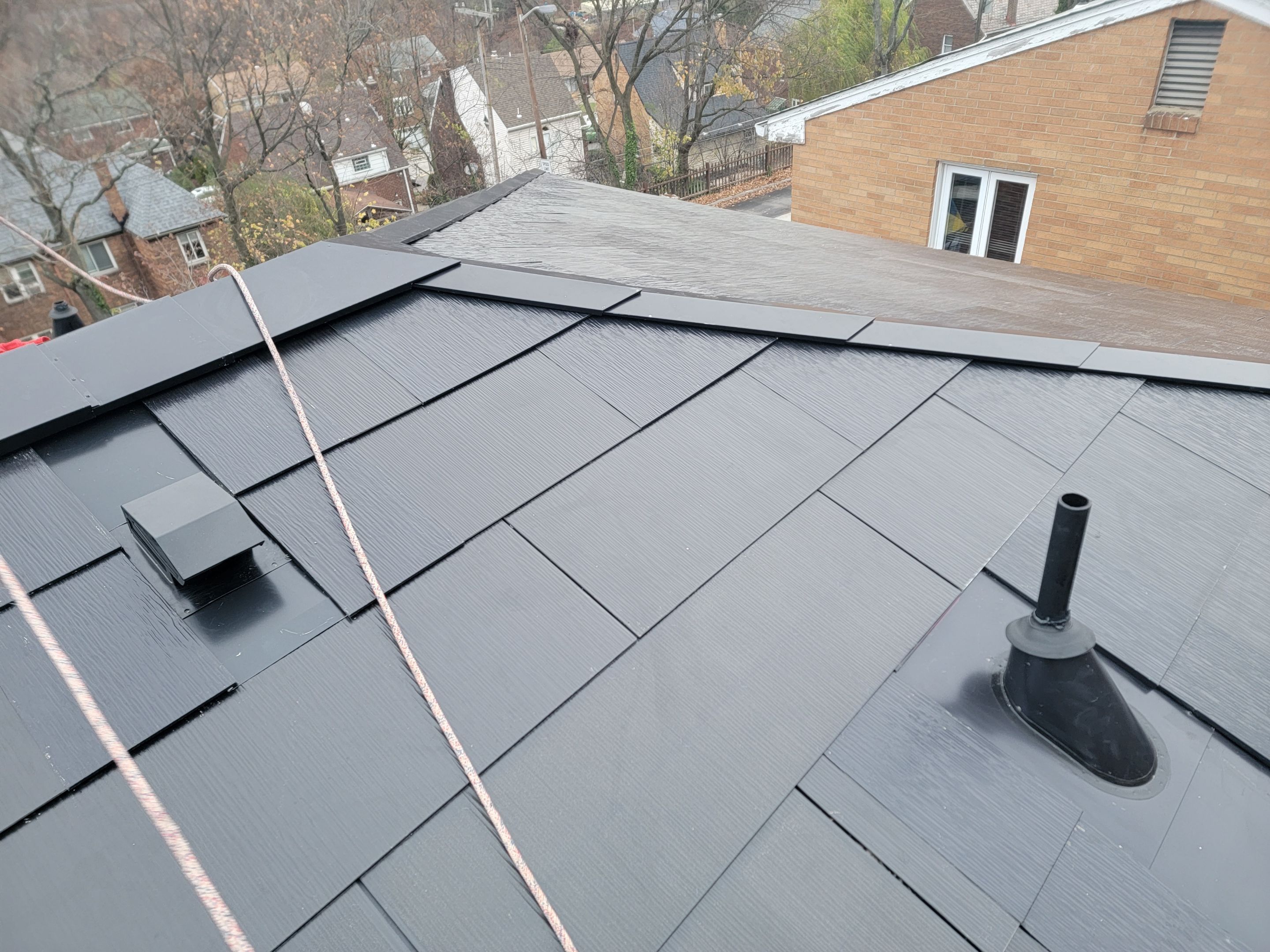 Tesla Solar Roof in Pittsburgh, PA by American Home Contractors