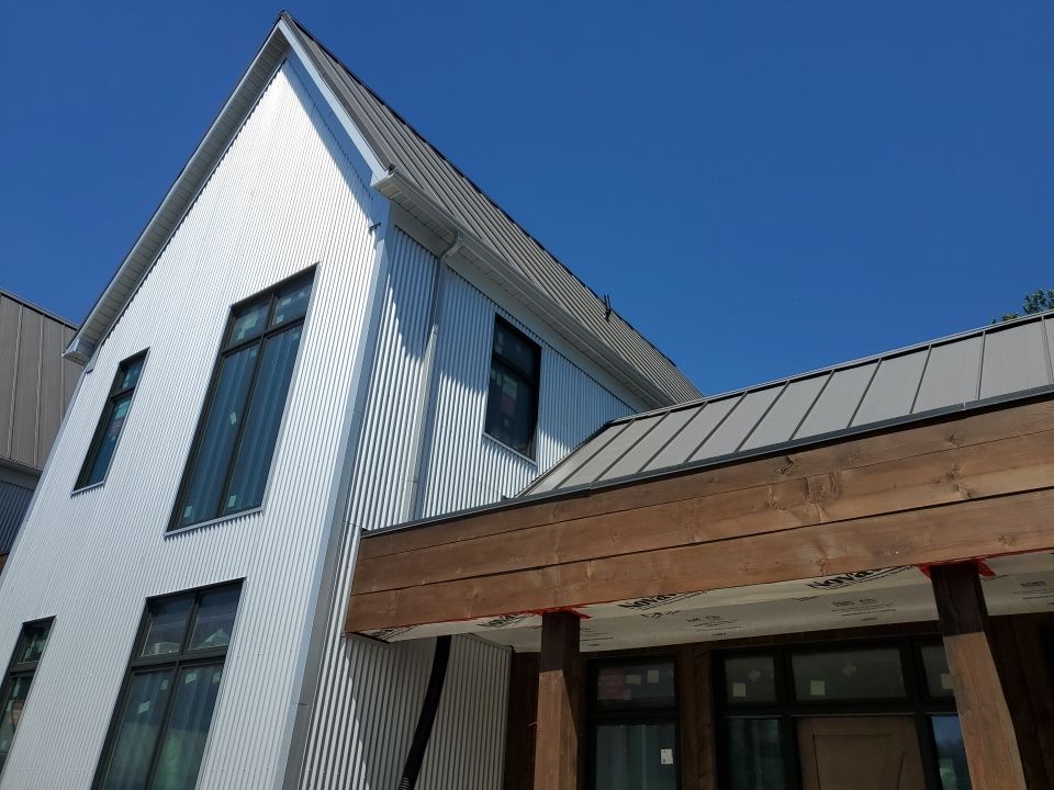 New Construction | 16” Standing Seam Metal Roof Installation by Jay Carter Roofing & Sheet Metal