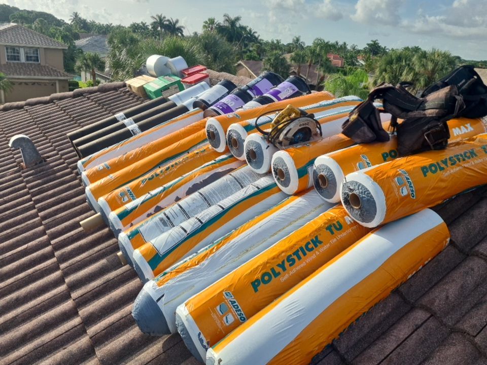 Residential Roofing Installation using Eagle Roofing Tile by BLUES BROTHERS CONSTRUCTION CORP