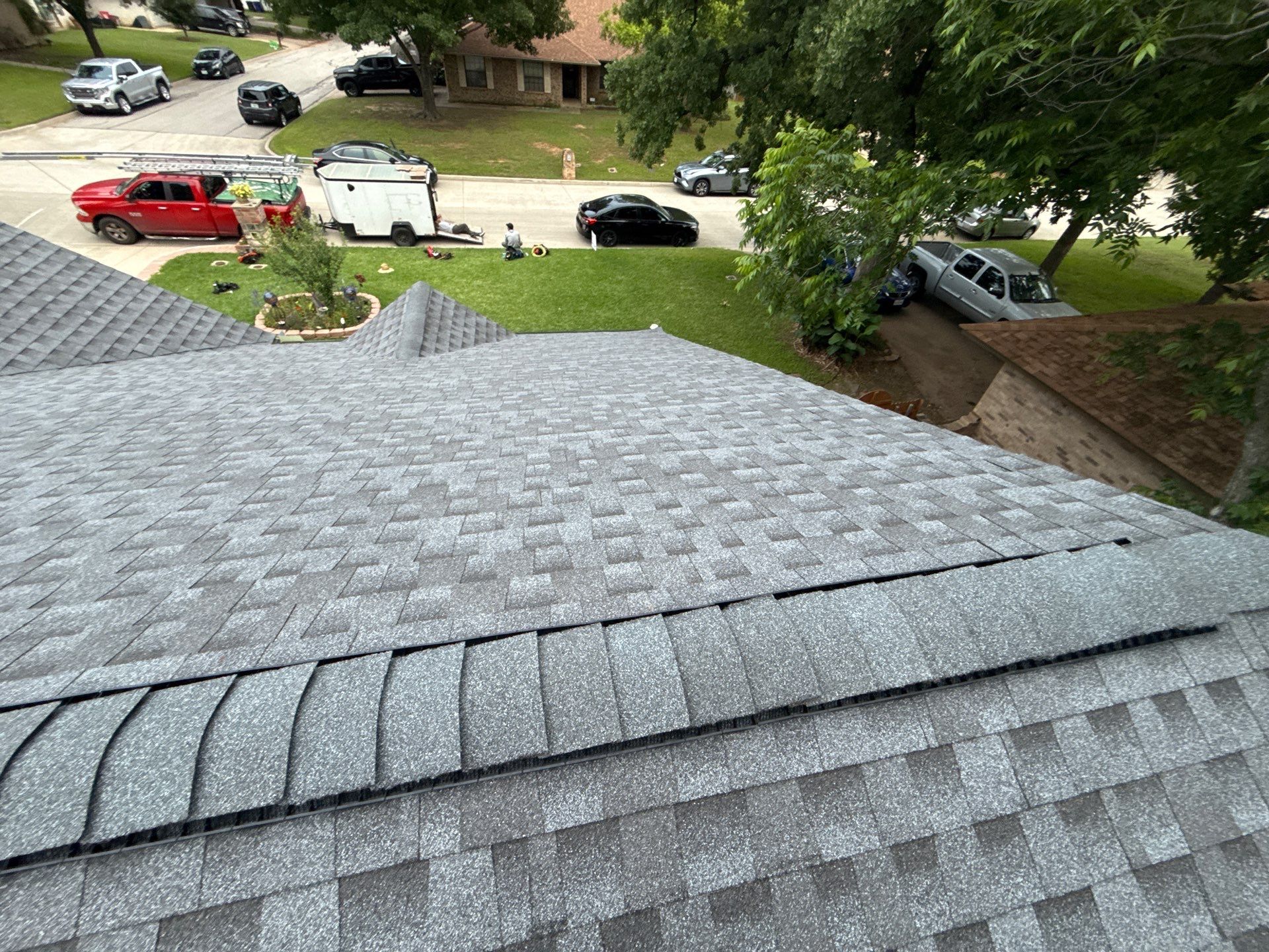 GAF Timberline HDZ - Pewter Gray  by Top Sun Roofing