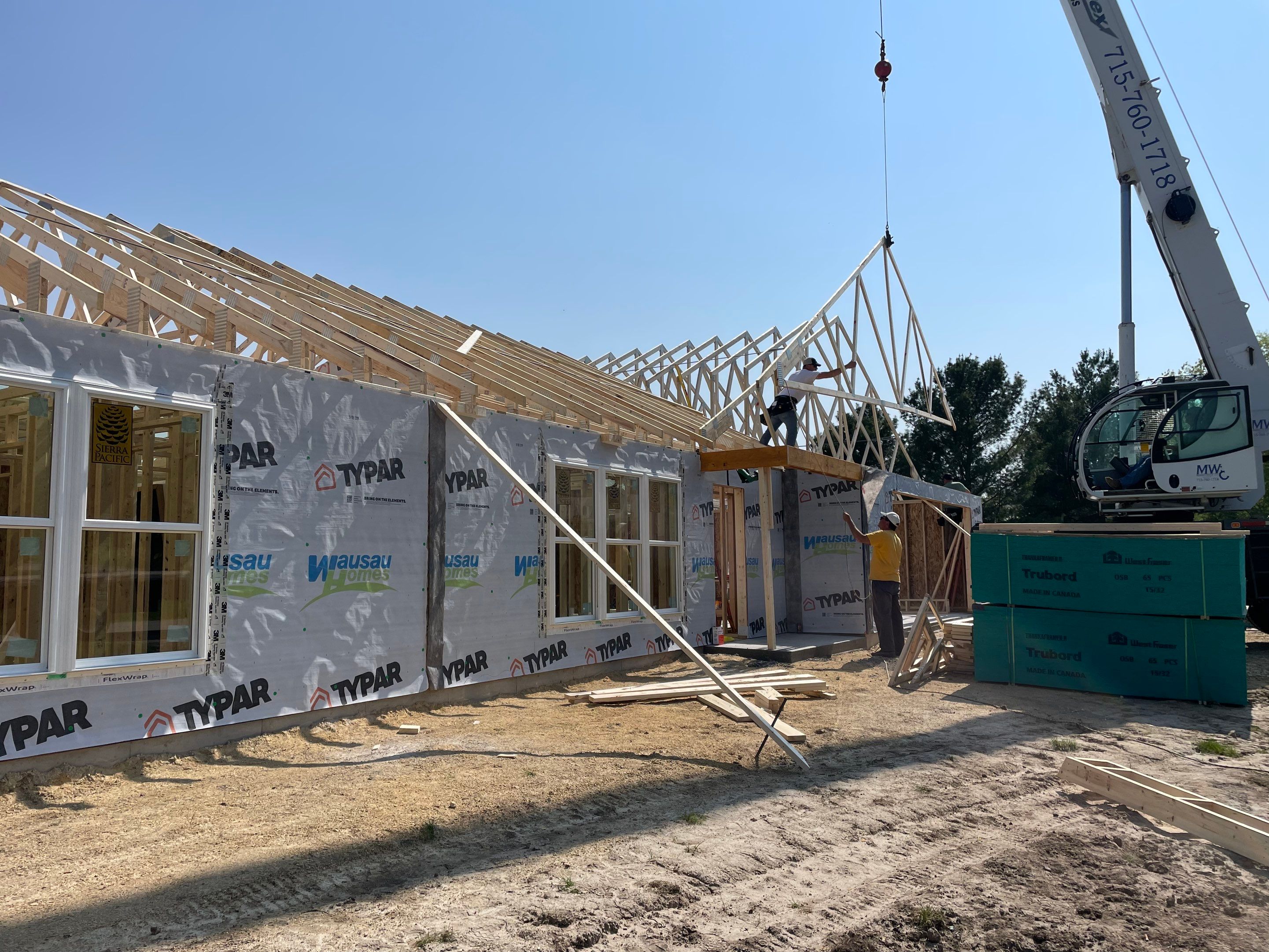 Elmwood, WI Build by Bauer Estates LLC