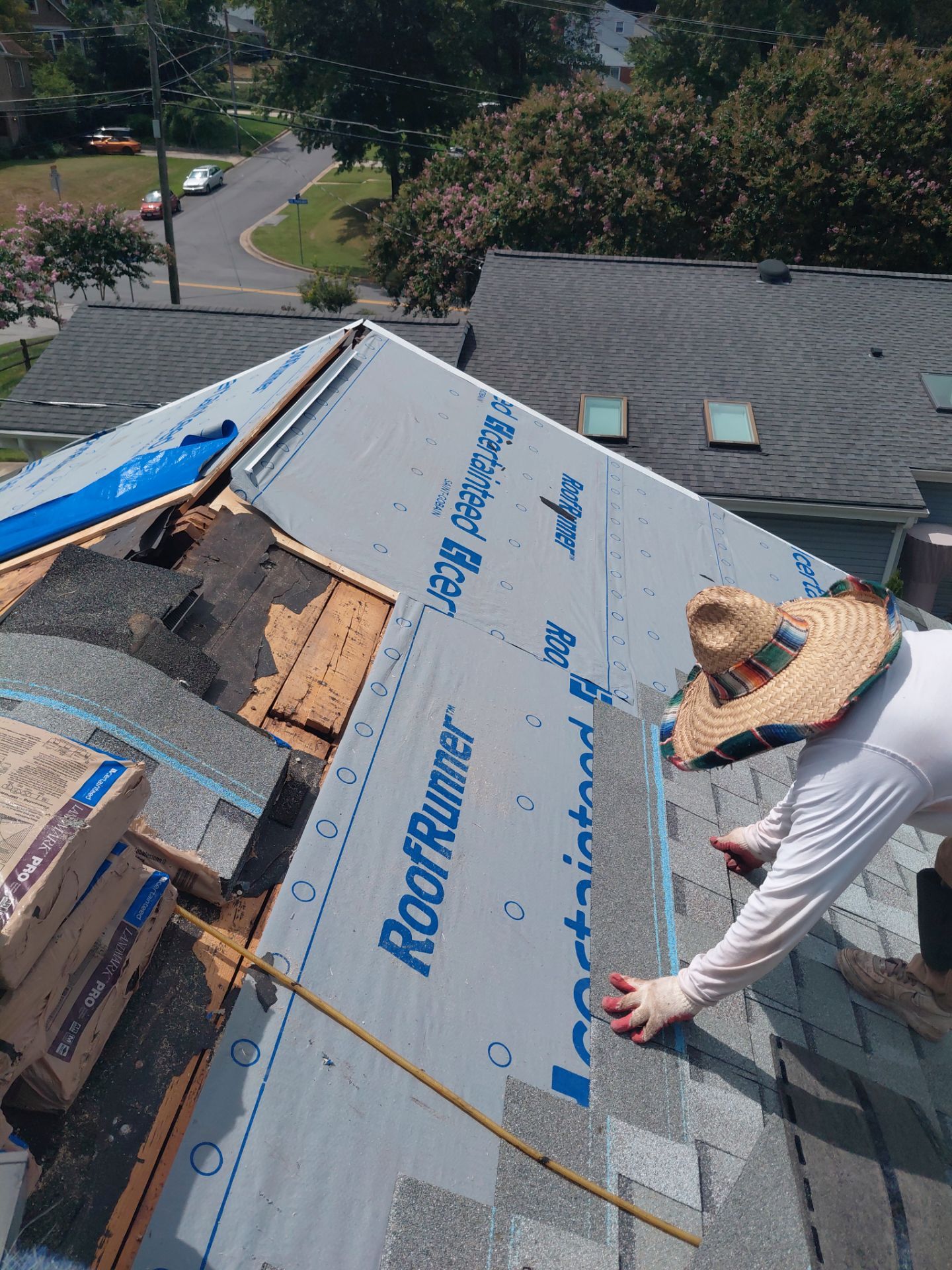 Alexandria :Residential Roof Replacement with CertainTeed Landmark Pro in Max Def Cobblestone Gray by RM Banning, Inc.