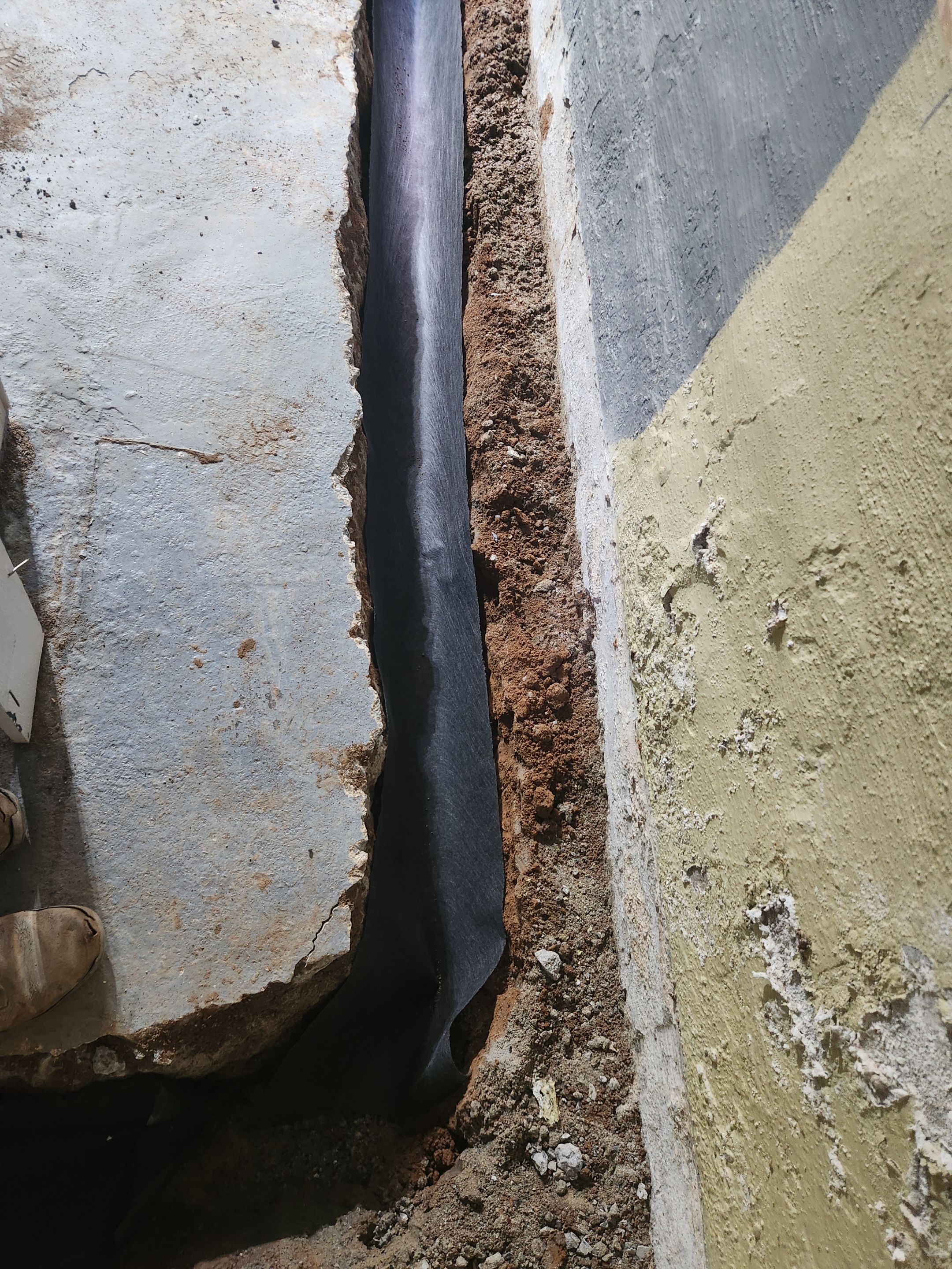 Interior French Drain River Edge NJ by Pure Service Pro, LLC 