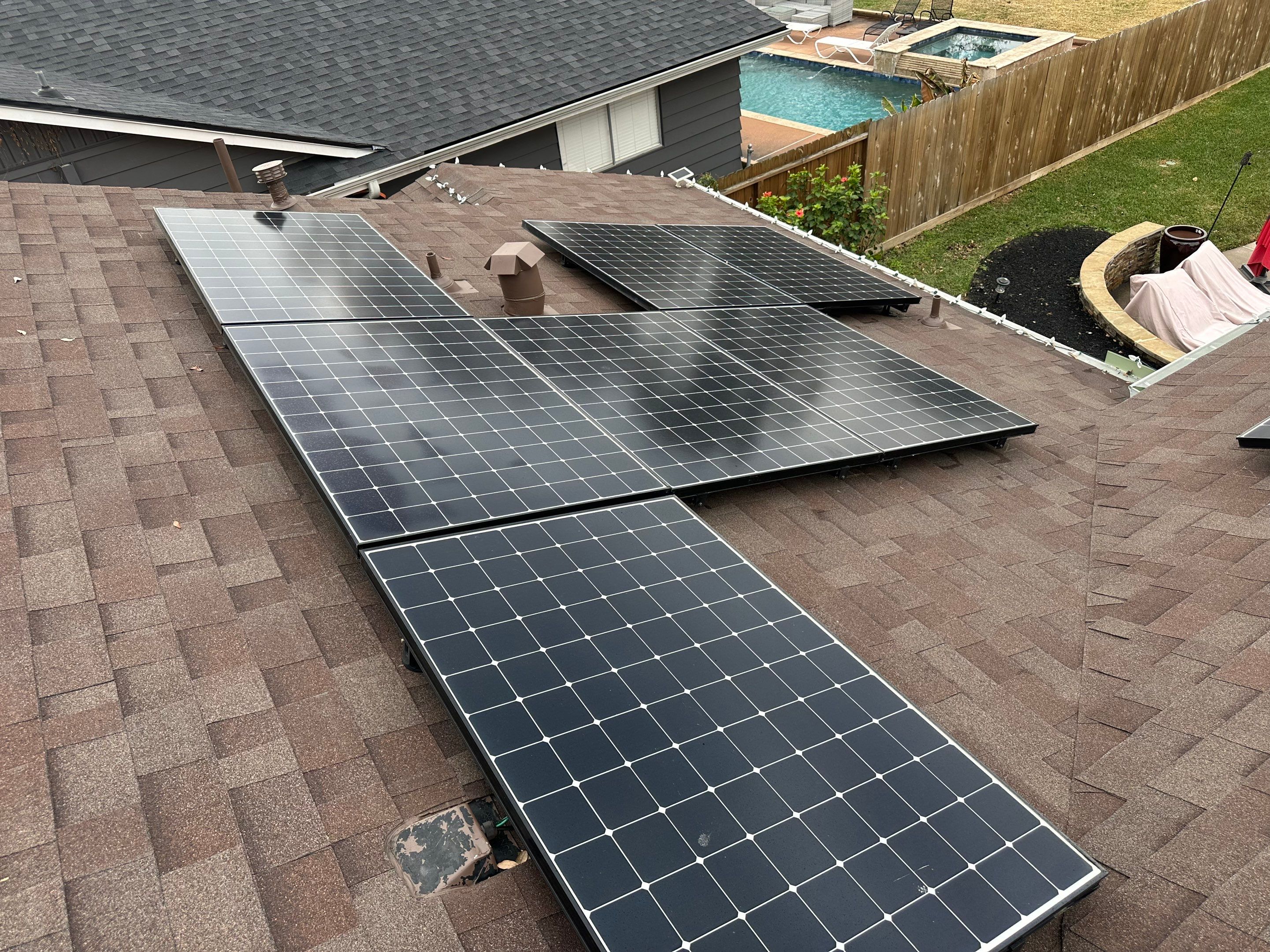 Roof Replacement and Solar Project in Houston by Roofing Technologies Unlimited