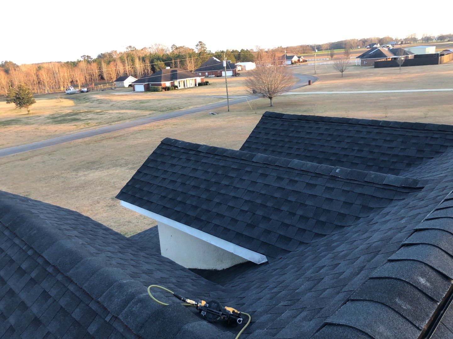 Residential Roofing Installation using Roof Replacement by American Roofing & Construction LLC