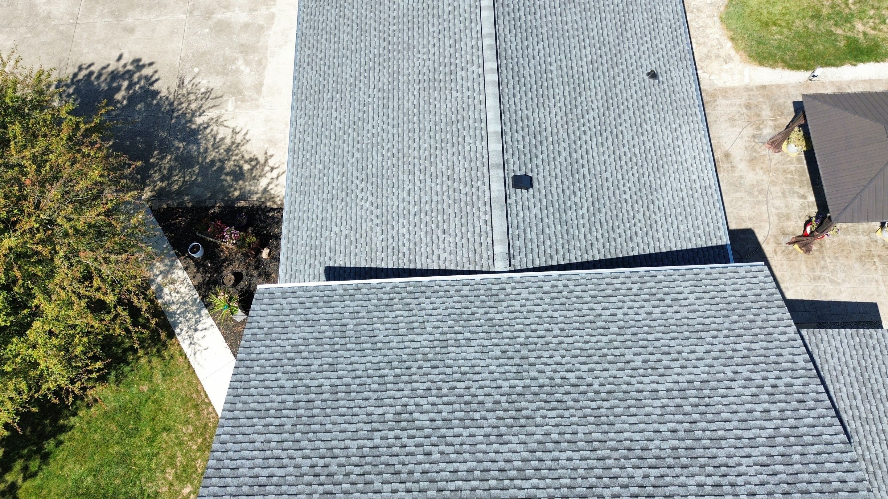 Residential Roofing Installation using Timberline UHDZ Shingles - Pewter Gray by RoofX 