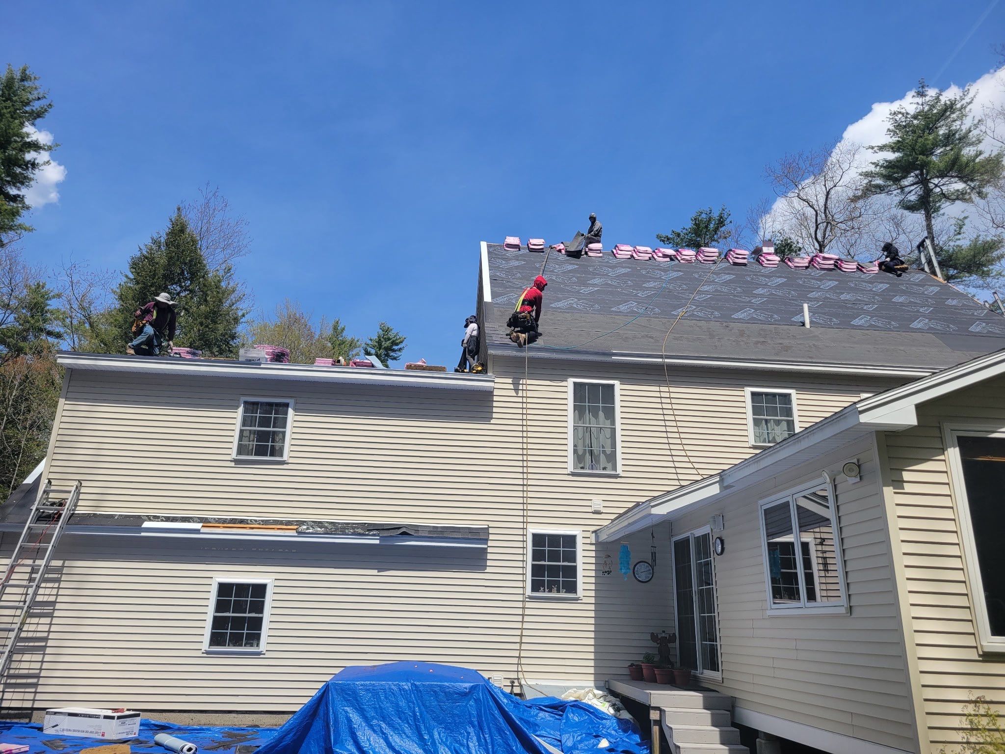 🏡 Complete Residential Roof Installation – Northwood, NH by Tall pine roofing