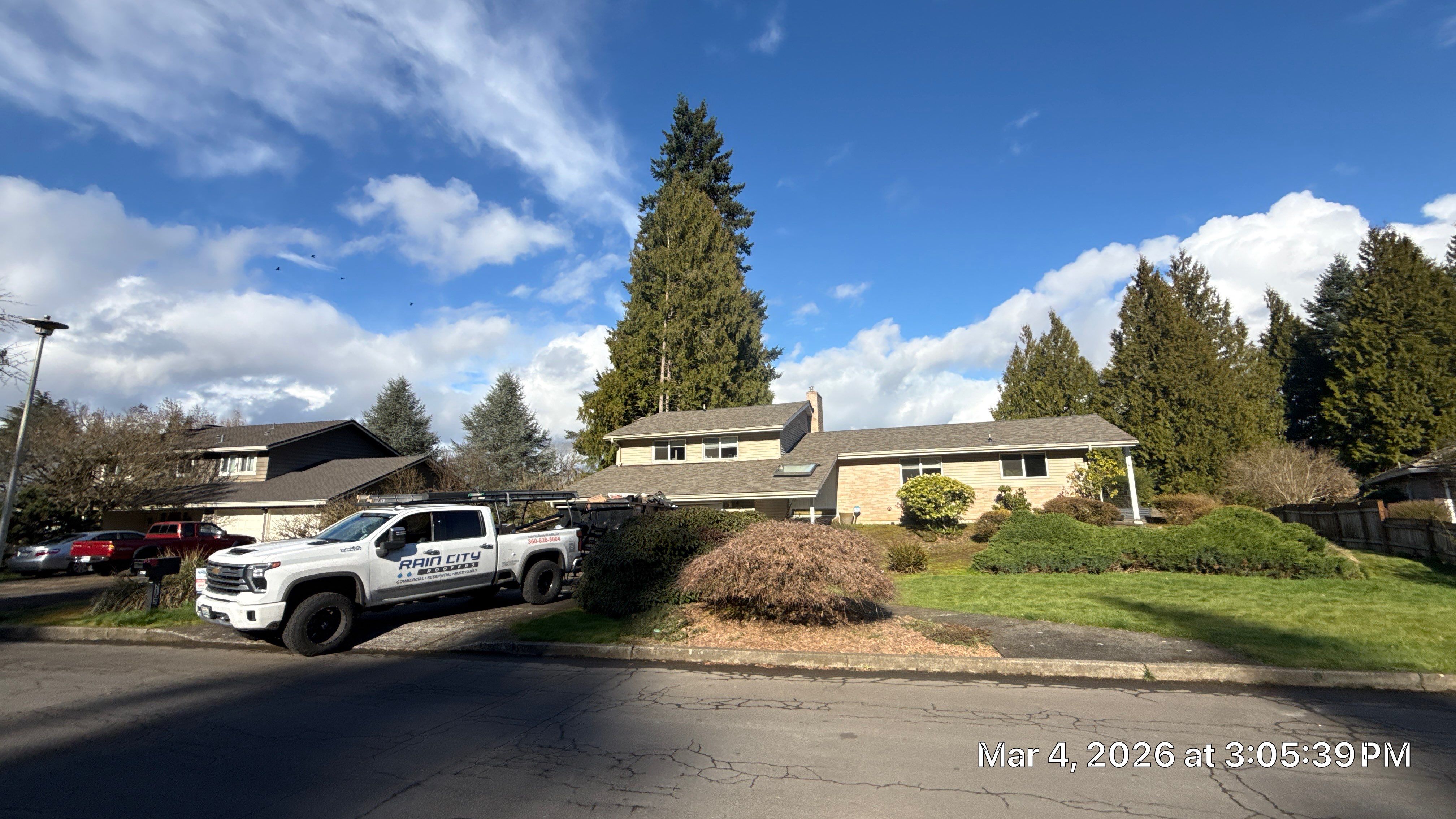 Project in Vancouver, WA by Rain City Roofers