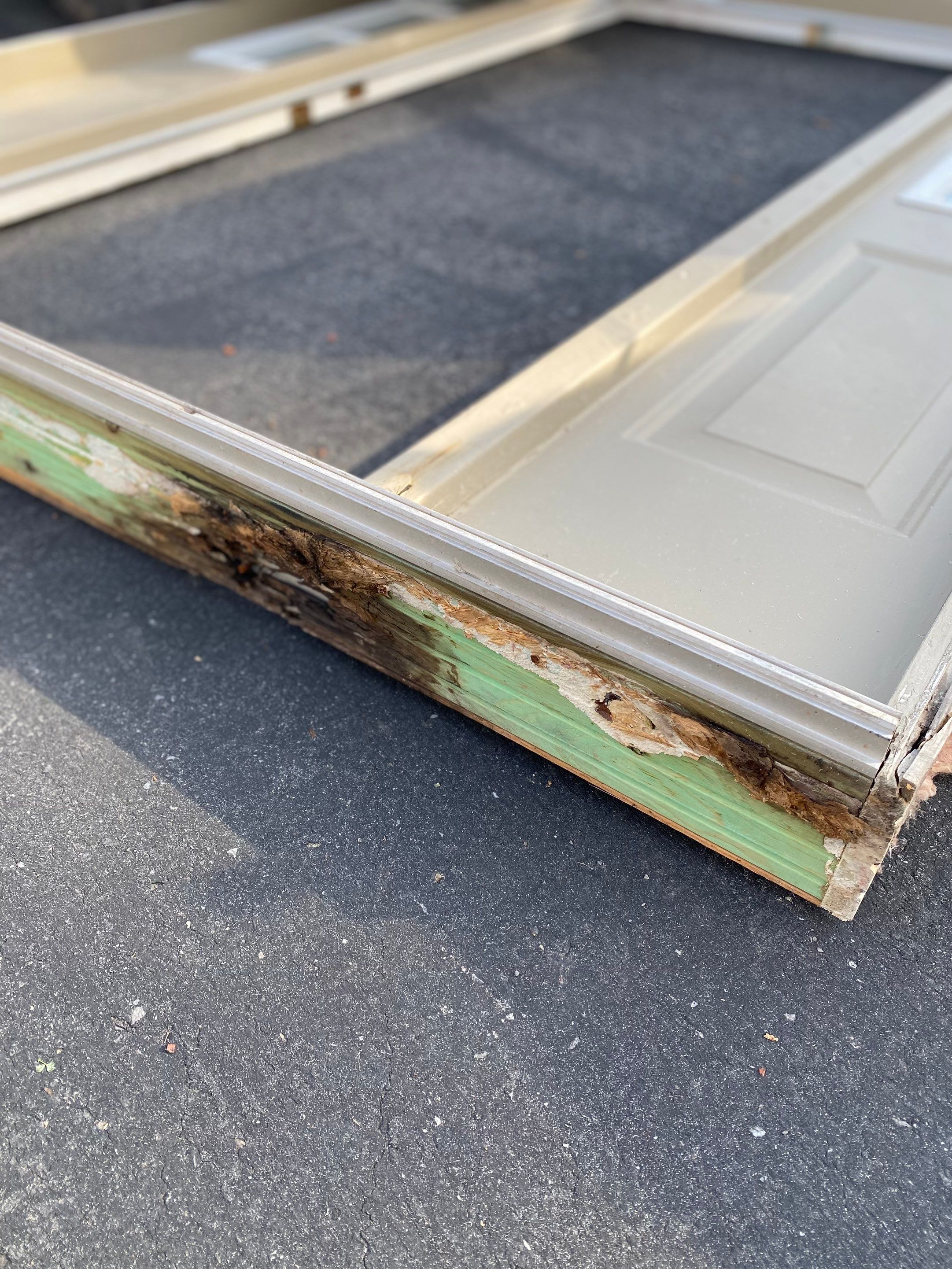 "🚪✨ Out with the old, in with the bold! Esh Builders just upgraded another customer's home to a custom Signet Entry Door by Provia MFG, blending style and durability right at your doorstep. #NewBeginnings #EshBuilders #HomeSweetHome 🏡💖" by Esh Builders