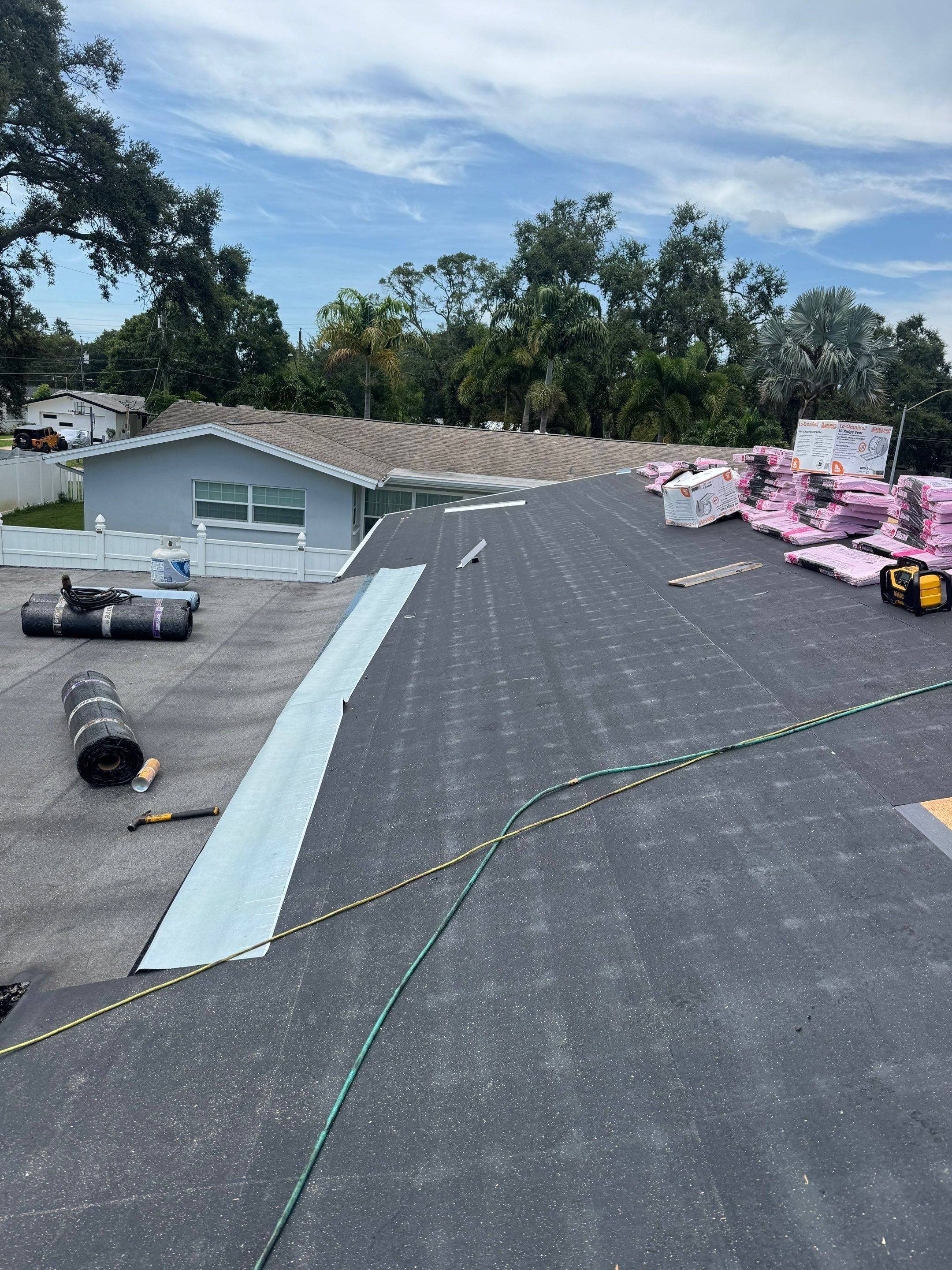 Project in Clearwater 33755 by Mitchell Roofing Company LLC 