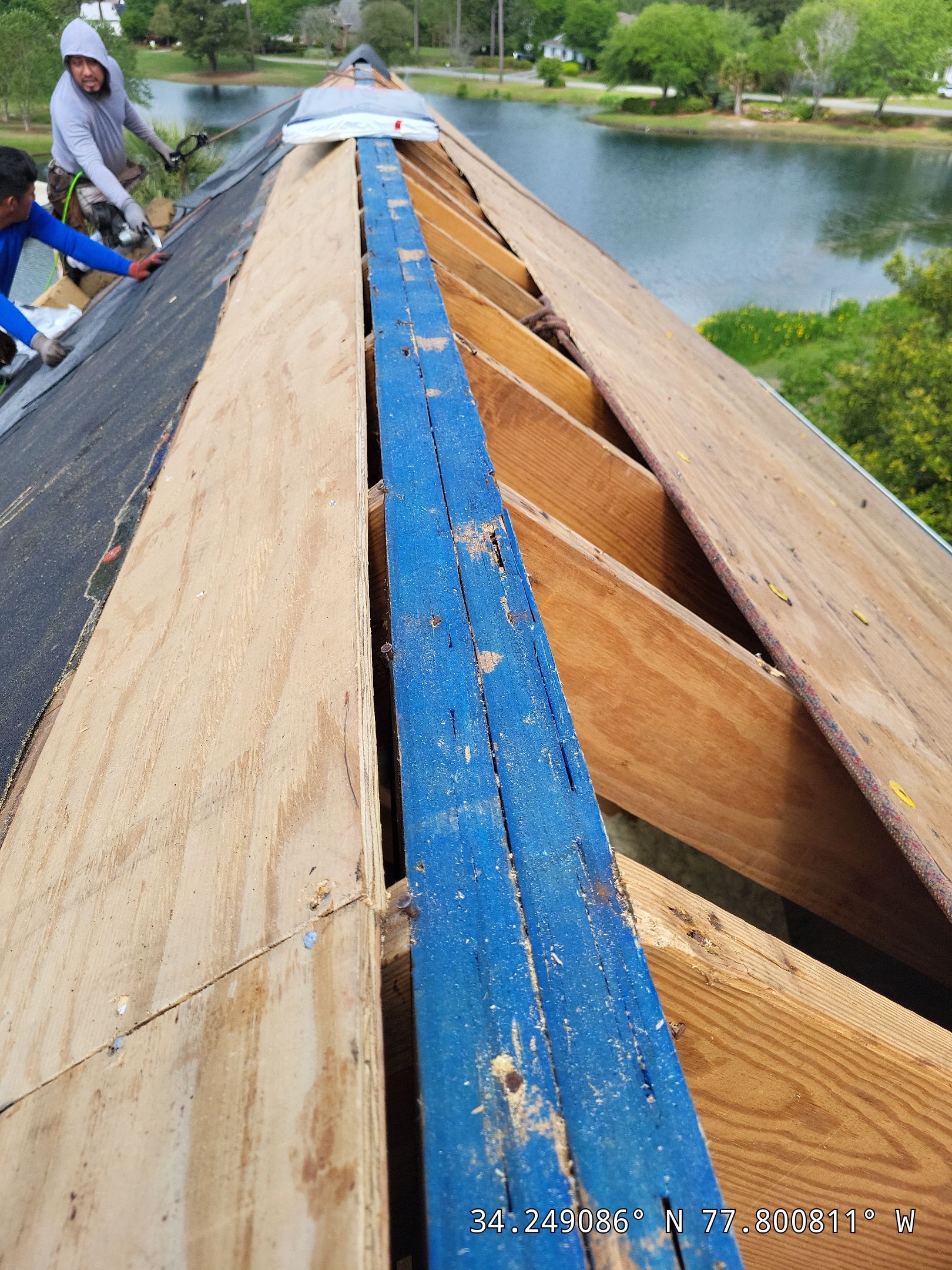 FORTIFIED Roof Replacement with VELUX Skylights in Landfall, Wilmington, NC by RGR Construction and Roofing, LLC