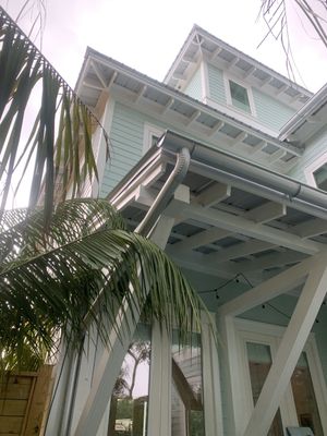 Half-Round Galvalume Gutters 