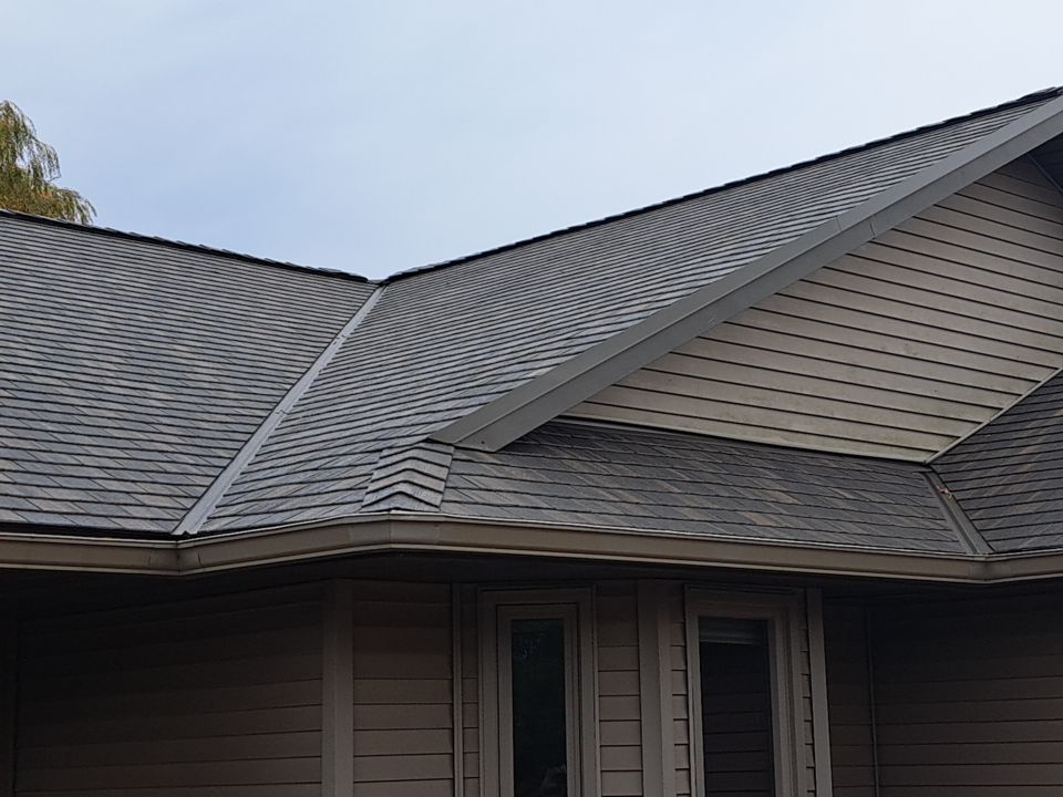 Residential Roof Installation with F-Wave Revia Shingles in Sheboygan, WI by Gellings Roofing & Siding