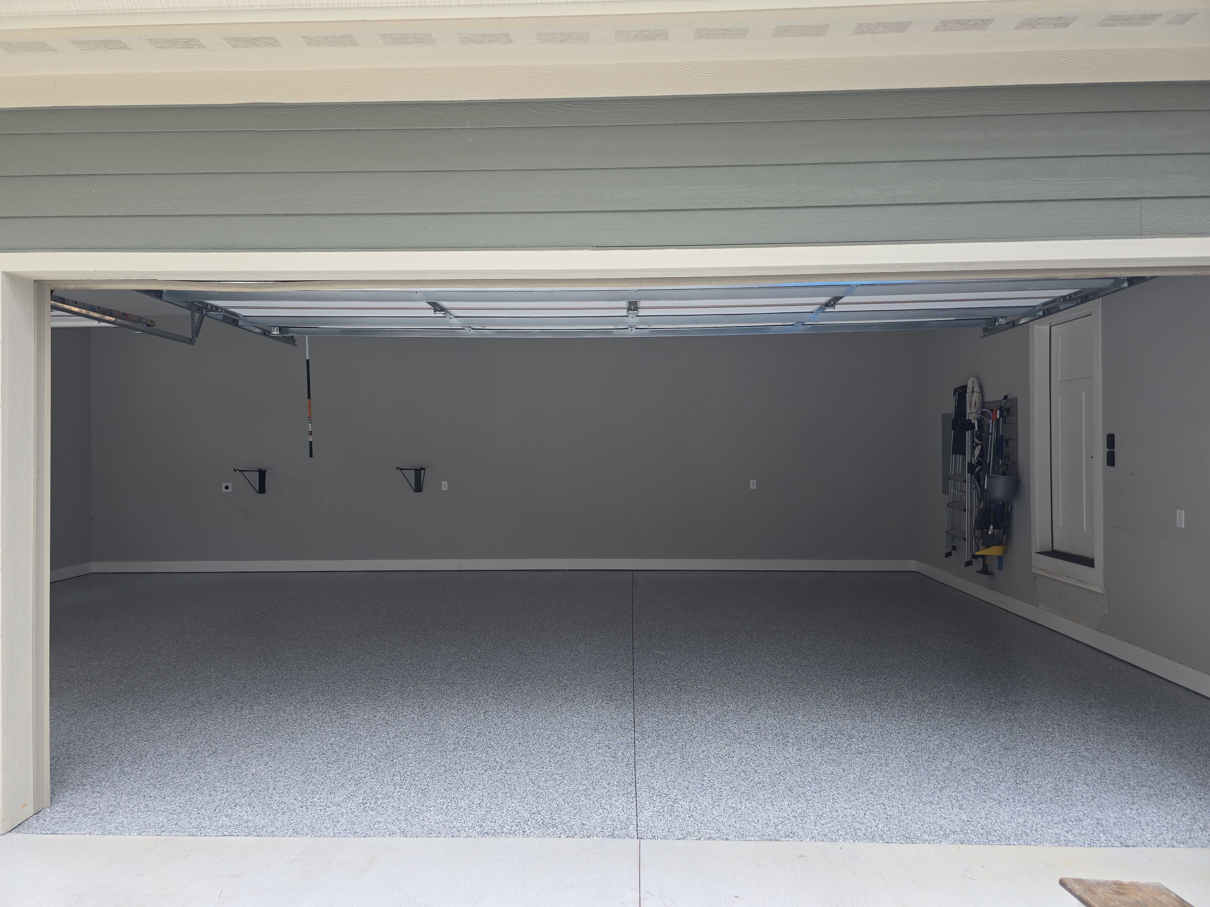 Garage using Wombat by Elite Floor Solutions