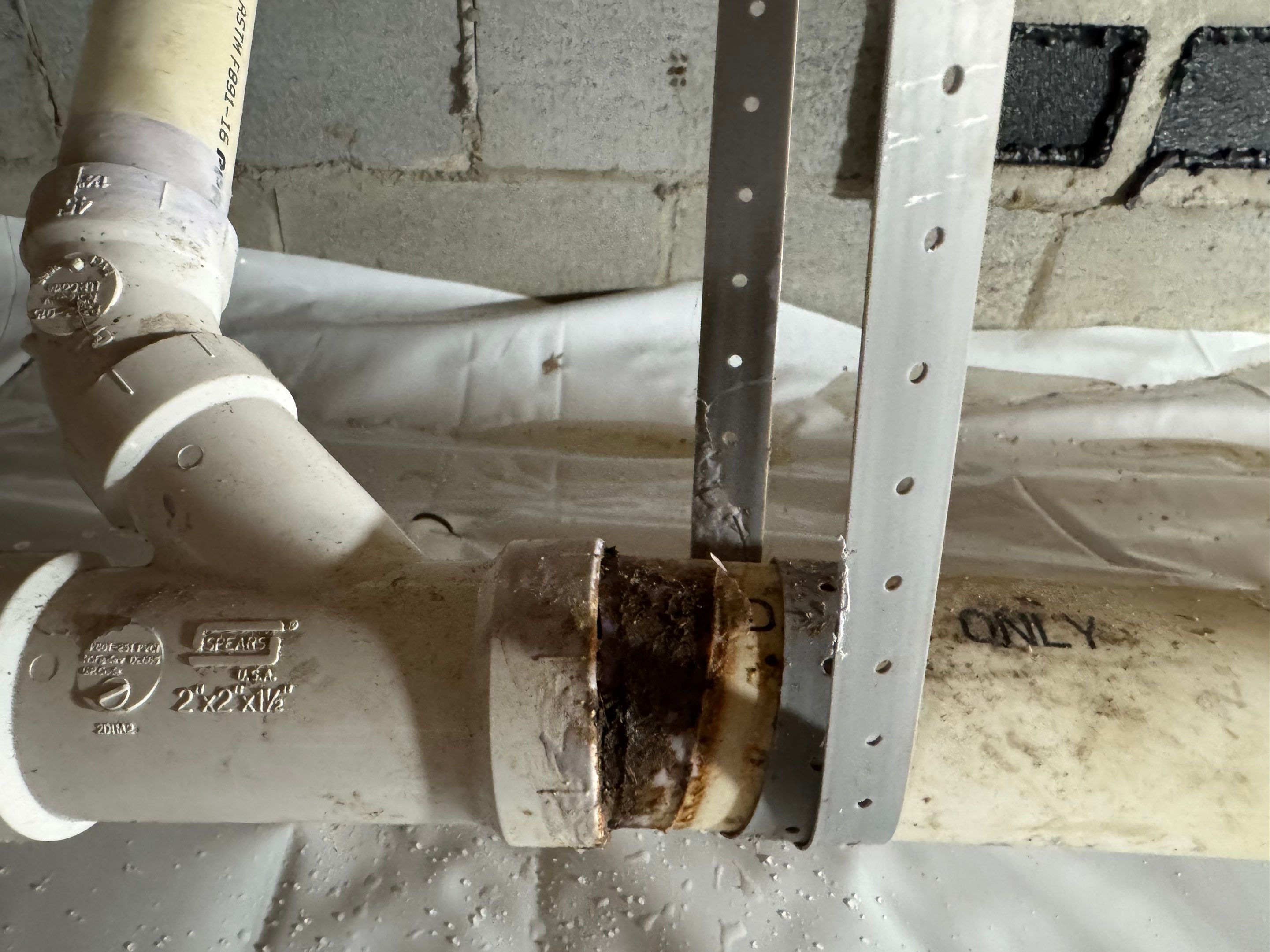 Project in Franklin by Patriot Crawl Space Repairs