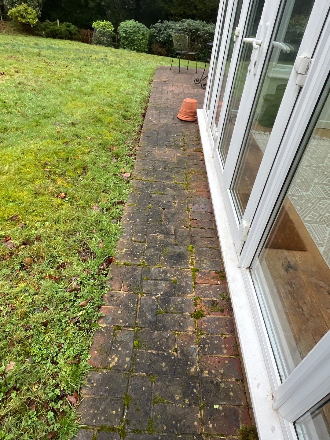 Roof and Patio Cleaning using Honda 15lpm Low Pressure Washing Machine by Ges Exterior Cleaning ltd