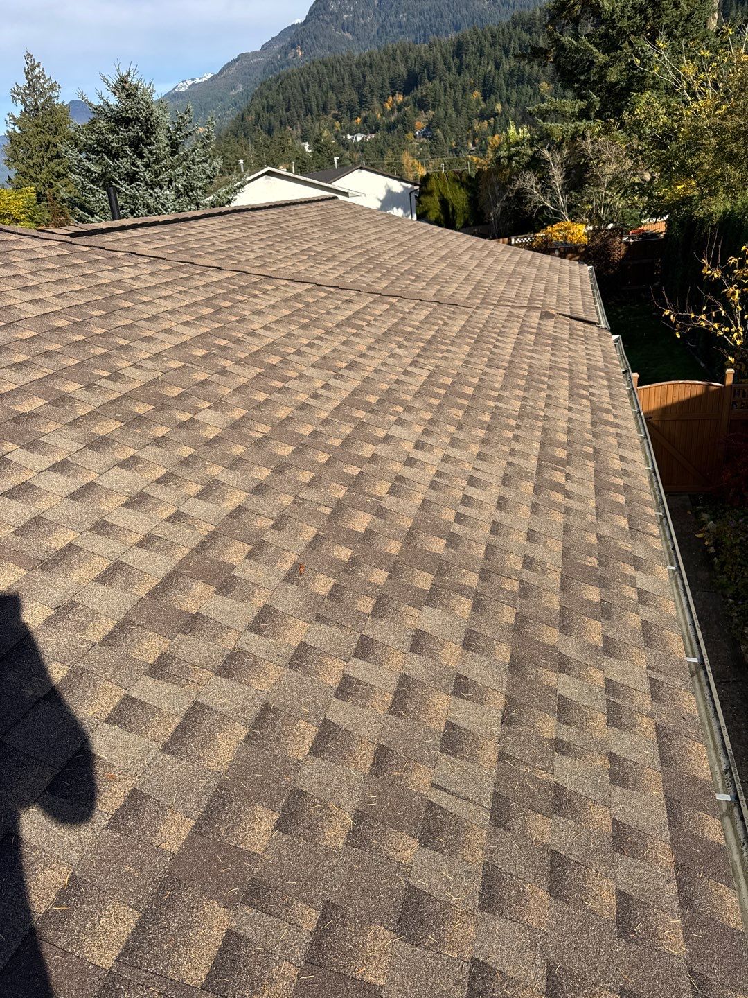 Residential Reroof Shingle - Barkwood by Top Notch Roofing Inc