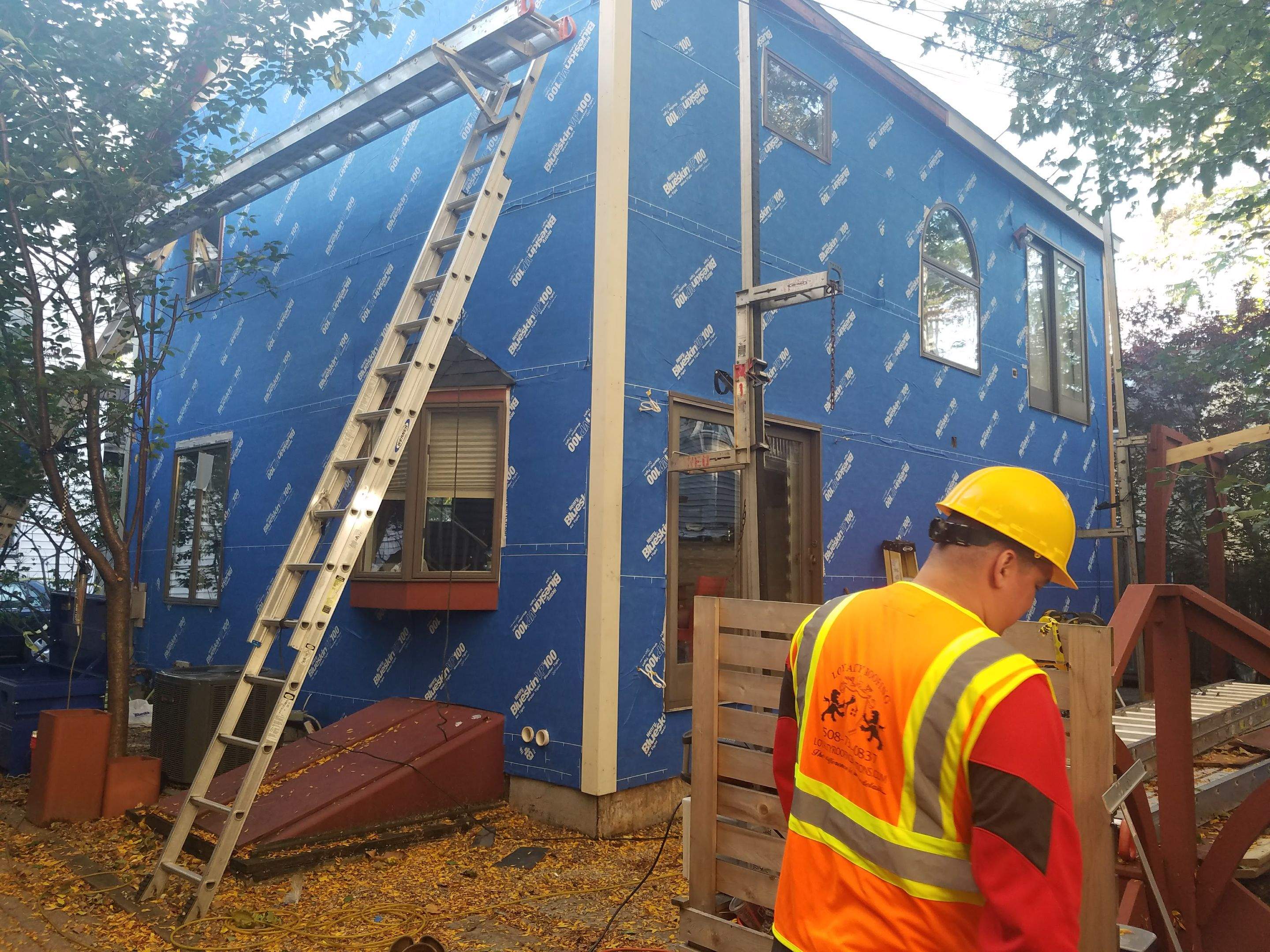 Siding Installation using Cedar Clapboard by Loyalty Exterior Solutions 