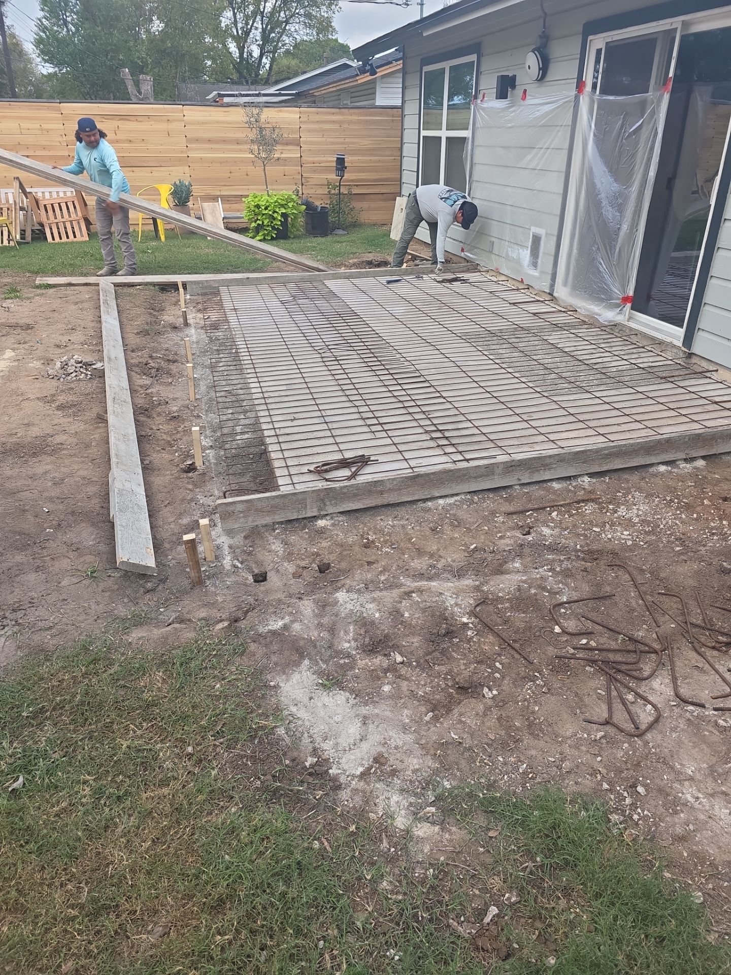 Custom patio for under 20. by REPS OF TEXAS