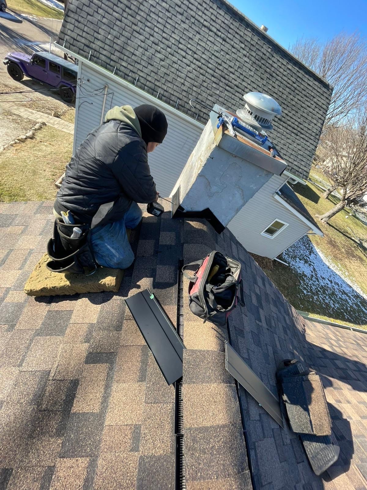 Sharkey Roof by Erie Home