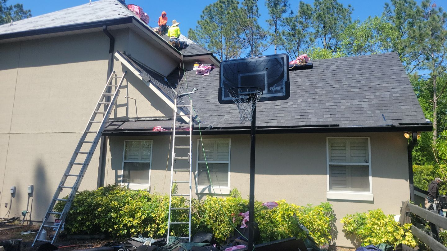 Residential Roofing Installation using Owens Corning TruDefinition Duration Shingles by Galaxy Builders, Inc.