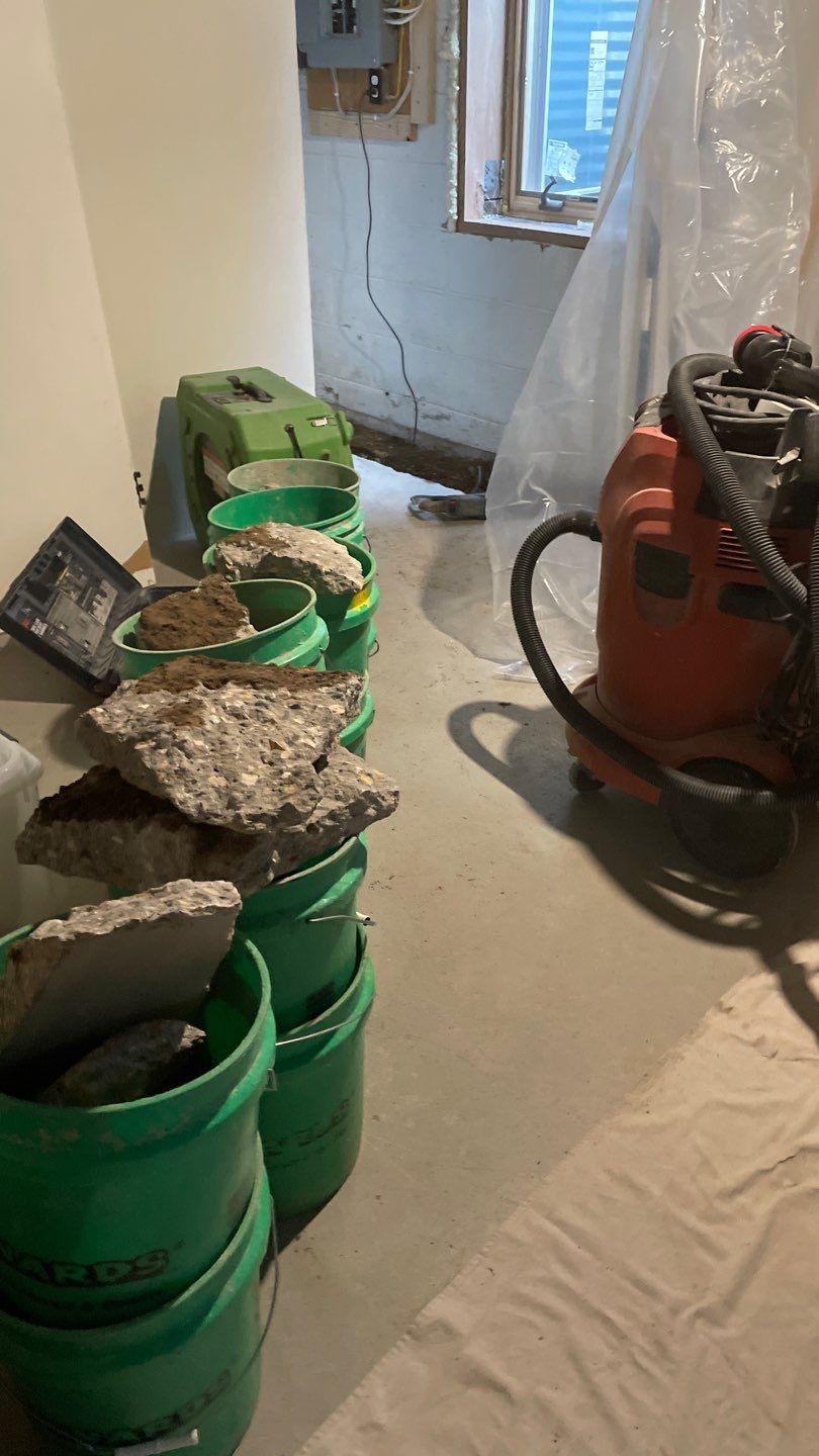 Targeted Drain Tile for Annie by Waterproofing Northeast