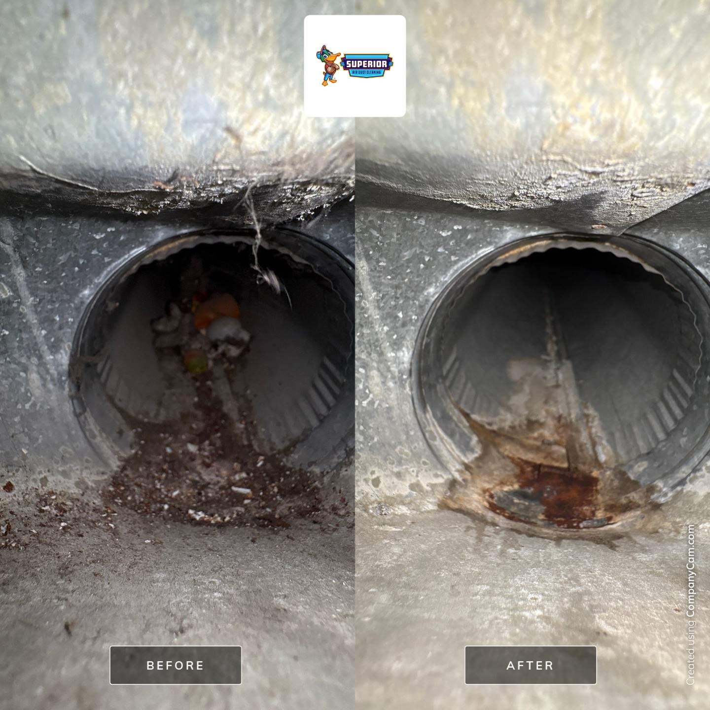 Air Duct Cleaning With a Vacuum Truck in Struthers, OH by Superior Air Duct Cleaning