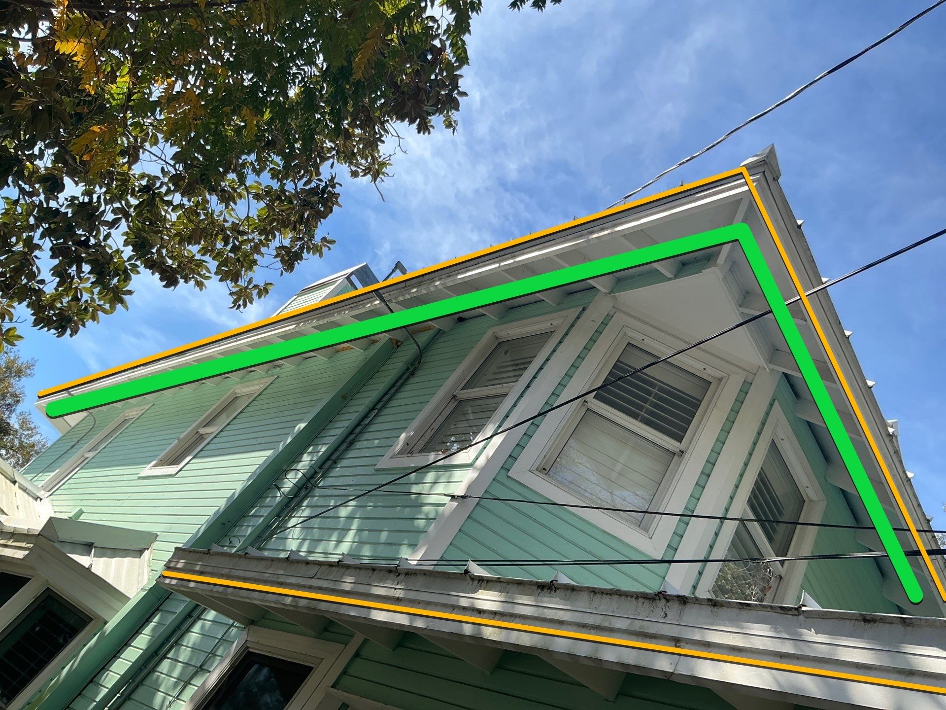 New White Soffit Project in Safety Harbor, FL by Gutter Professors