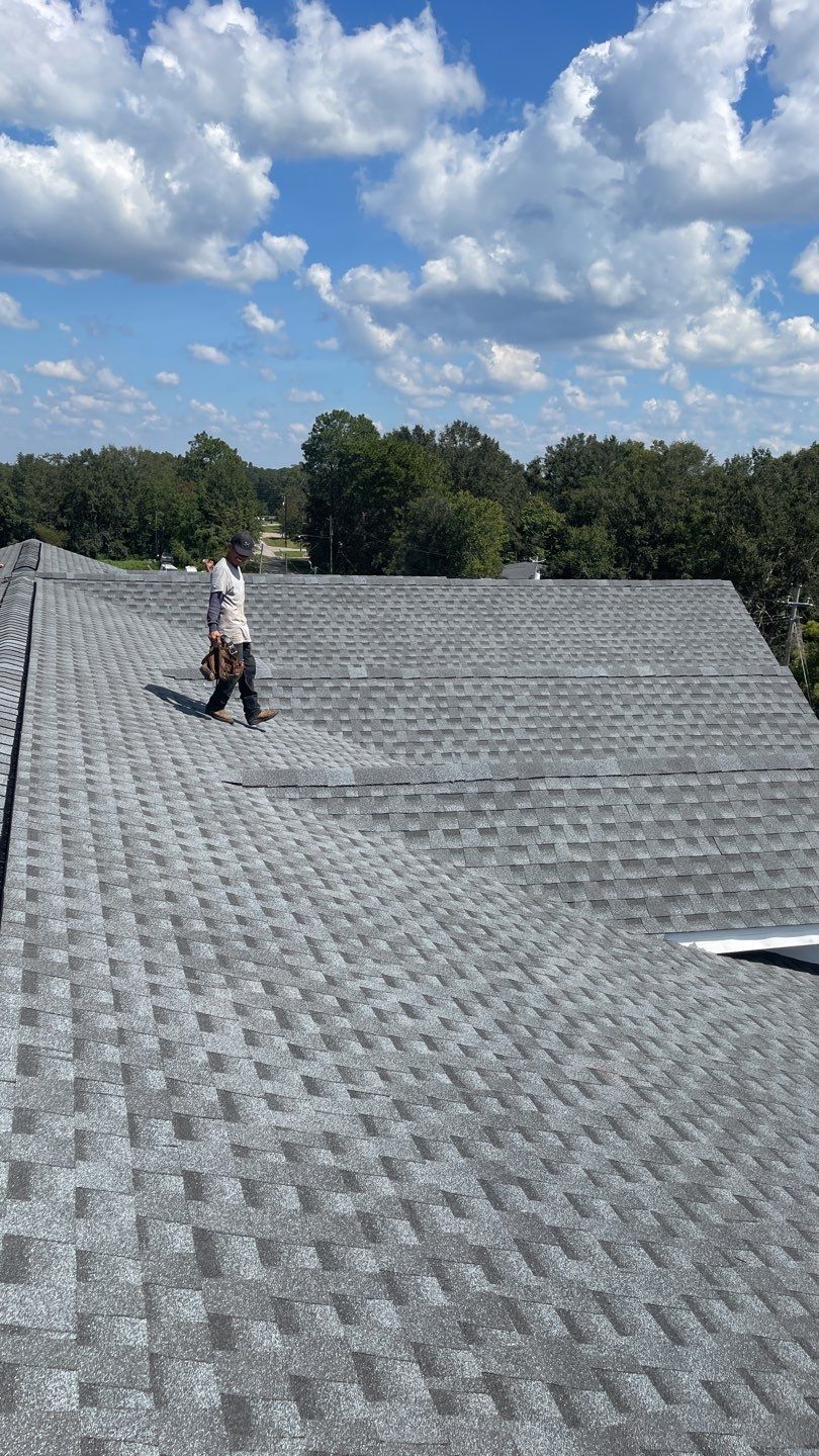 Commercial Roofing Installation using Roof Replacement by American Roofing & Construction LLC