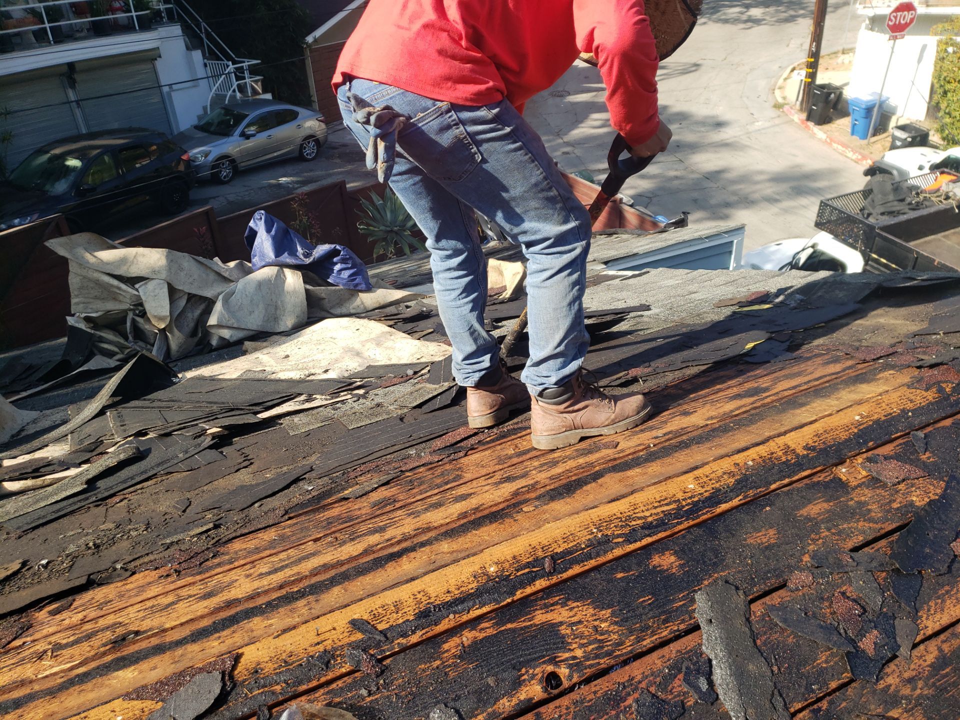 Residential Roofing Installation using Shingles and Silicone by Hull Brothers Roofing