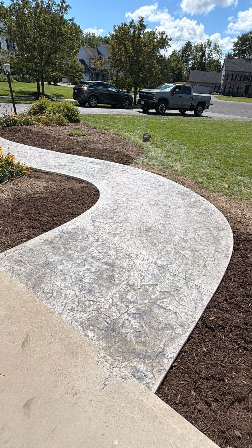 Oxford Slate Walkway by NG Masonry & Construction LLC