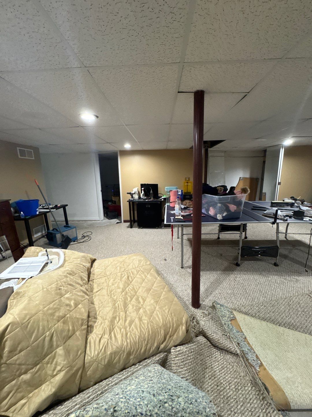 Project in West Bloomfield by EzDry Water Mitigation & Property Restoration