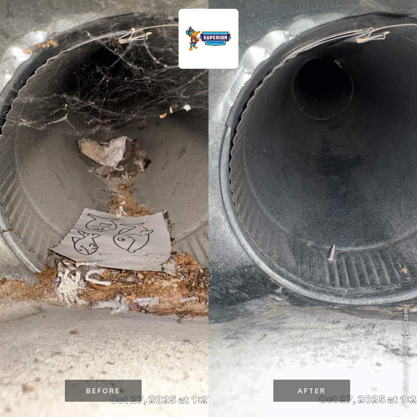 Air Duct Cleaning With a Vacuum Truck in Beaver Falls, PA by Superior Air Duct Cleaning