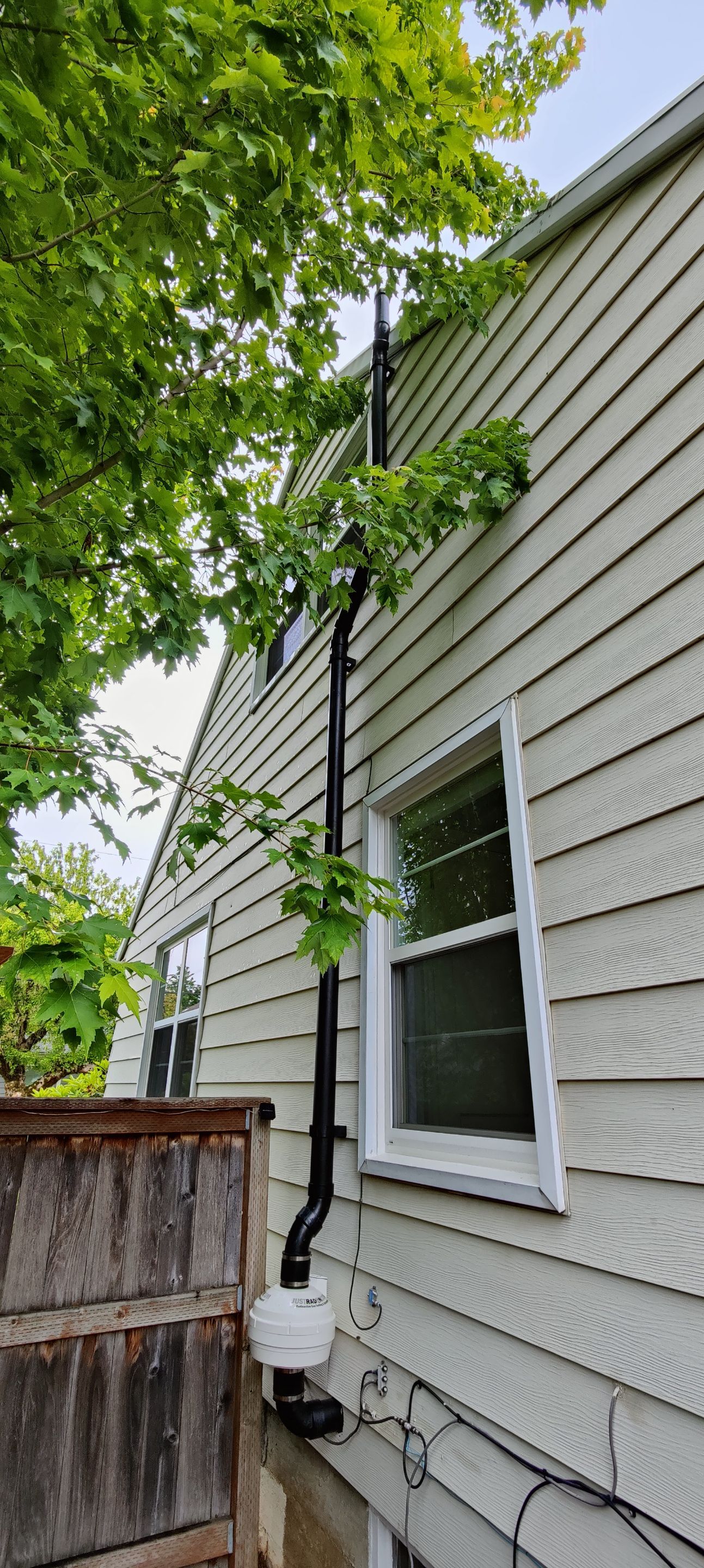 Subslab Radon System by JustRadon.Com