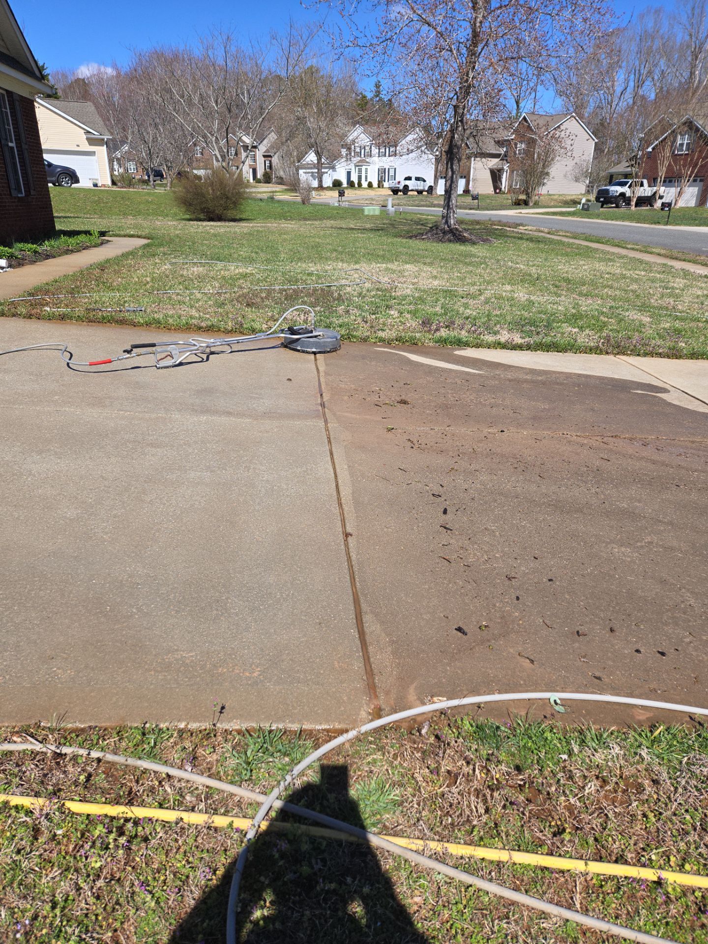 House Wash using cleaner by Power Wash Masters LLC
