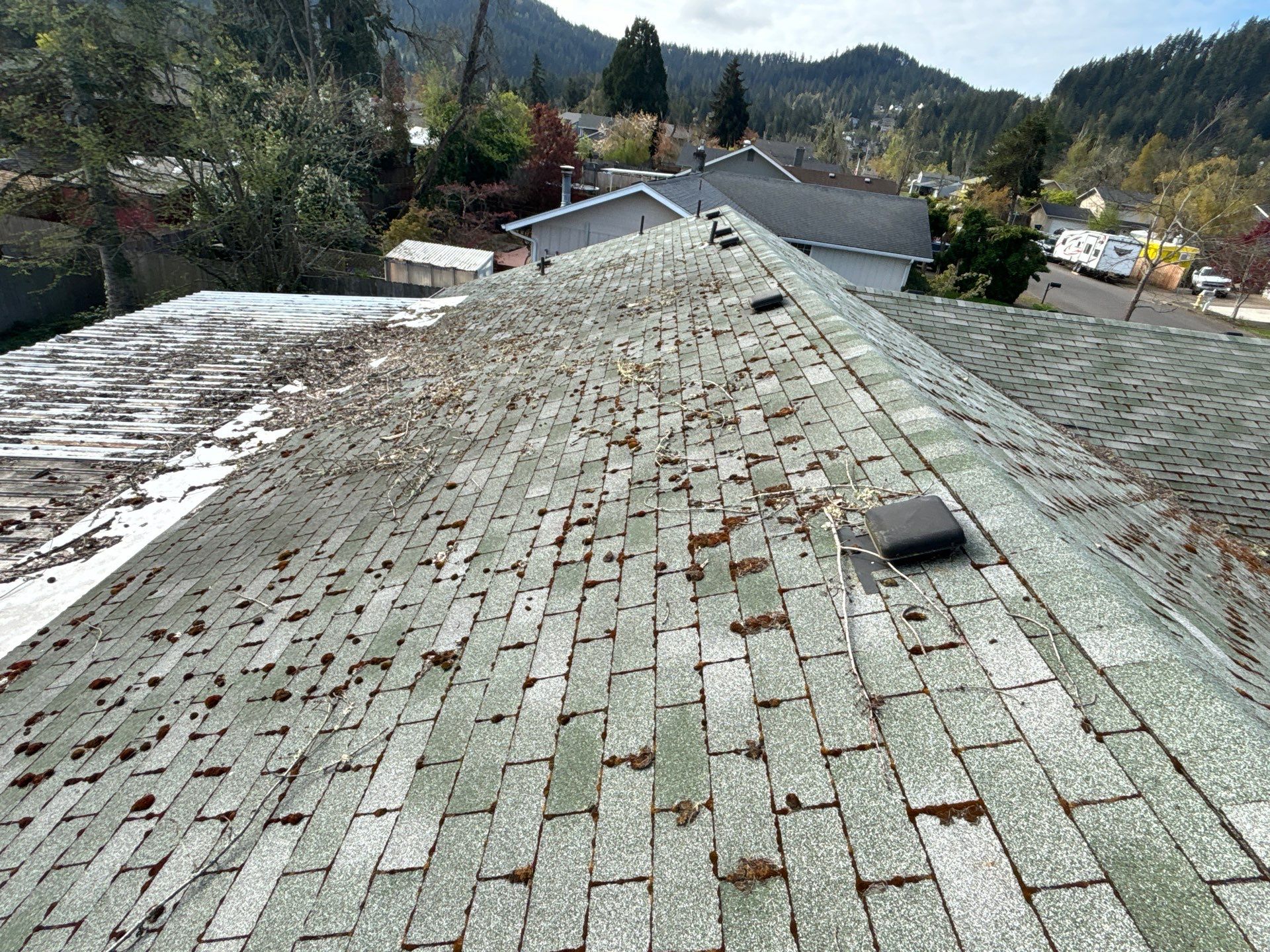 Residential Reroof using Owens Corning Duration Shingles in Sierra Gray. by BEST Roofing & Waterproofing
