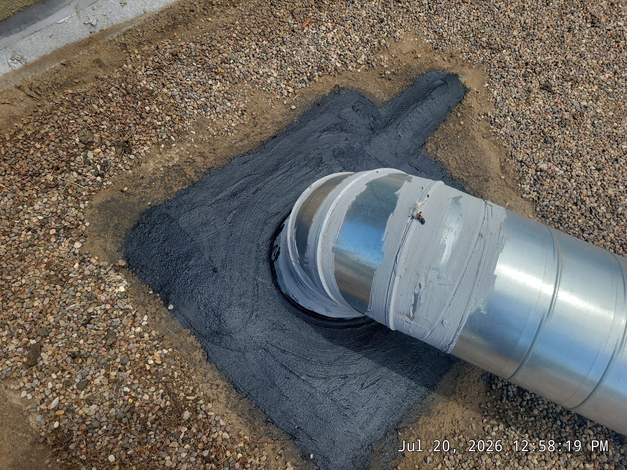 Tar and Gravel Roof Maintenance and Penetration Sealing in Albuquerque by Doyle Roof Masters Inc