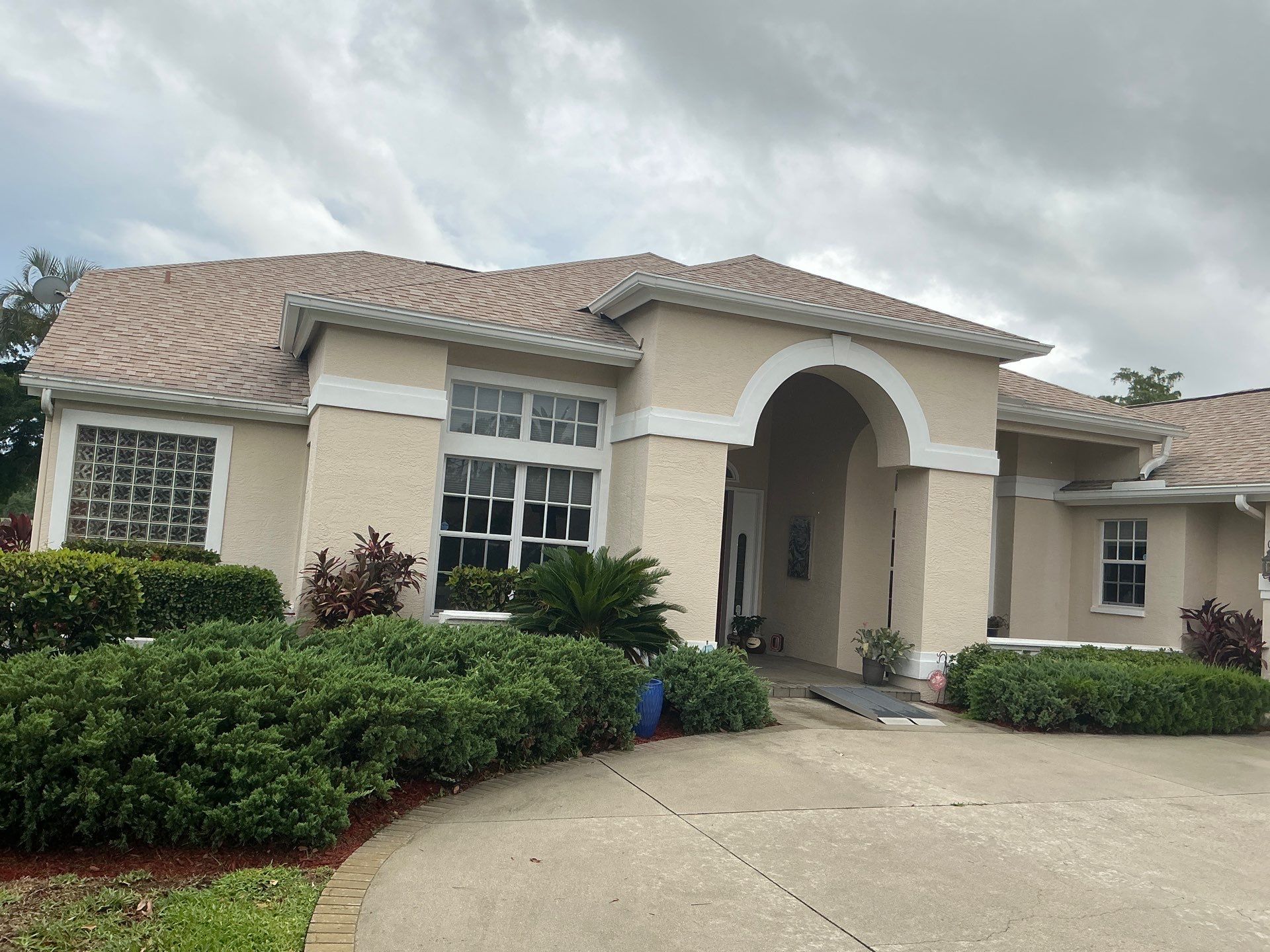 Splash Guard System Installation in Fort Myers FL by Gutter Professor by Gutter Professors