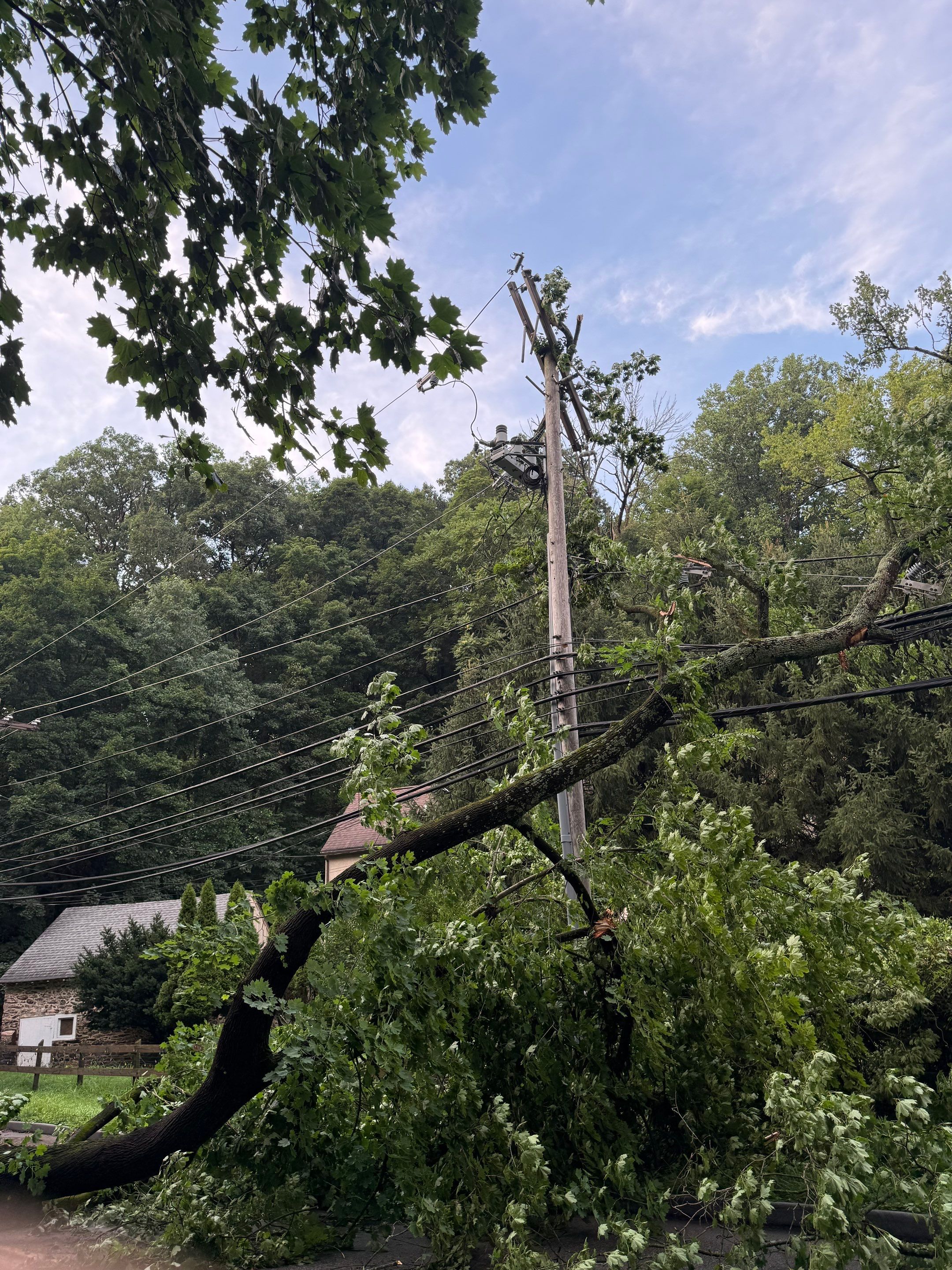 Wind & Storm Damage Claim in Gladwyne by FLAPA & KeyStone
