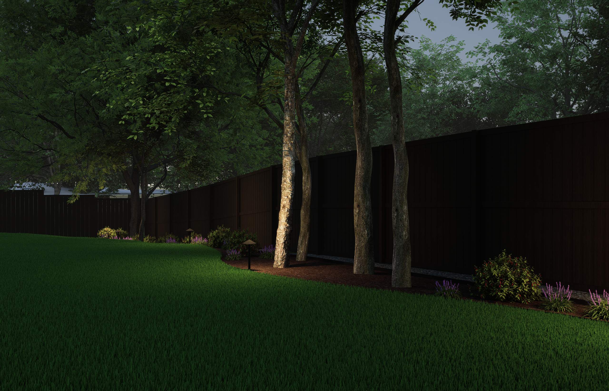 3D Design Render, Fair Oaks Ranch TX by Hole In One Lawns, LLC