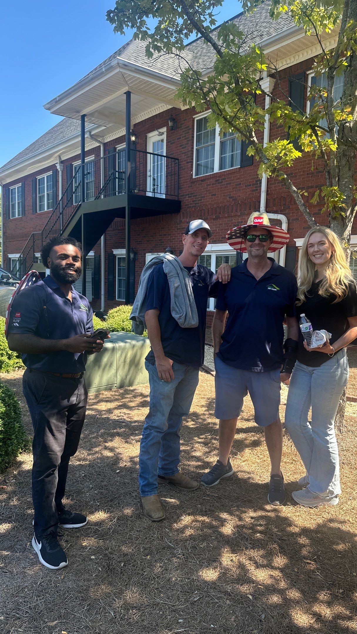 Annual Roofing Material Squarecrow Builds in Marietta Square by Georgia Roof Advisors