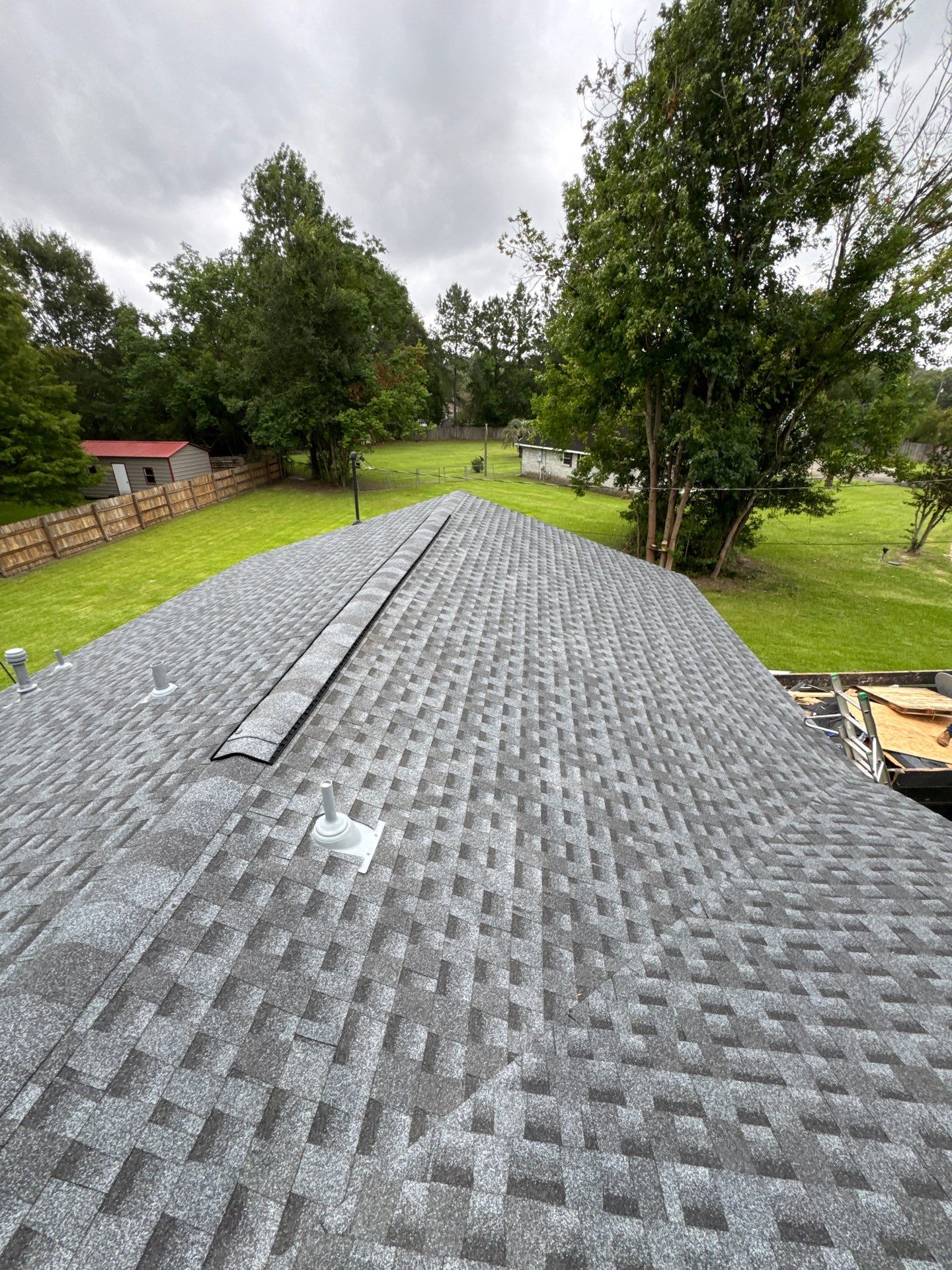 GAF HDZ Shingle Roof Replacement — Picayune, MS (Tarp-Up to Full Replacement) by Frontline Roofing
