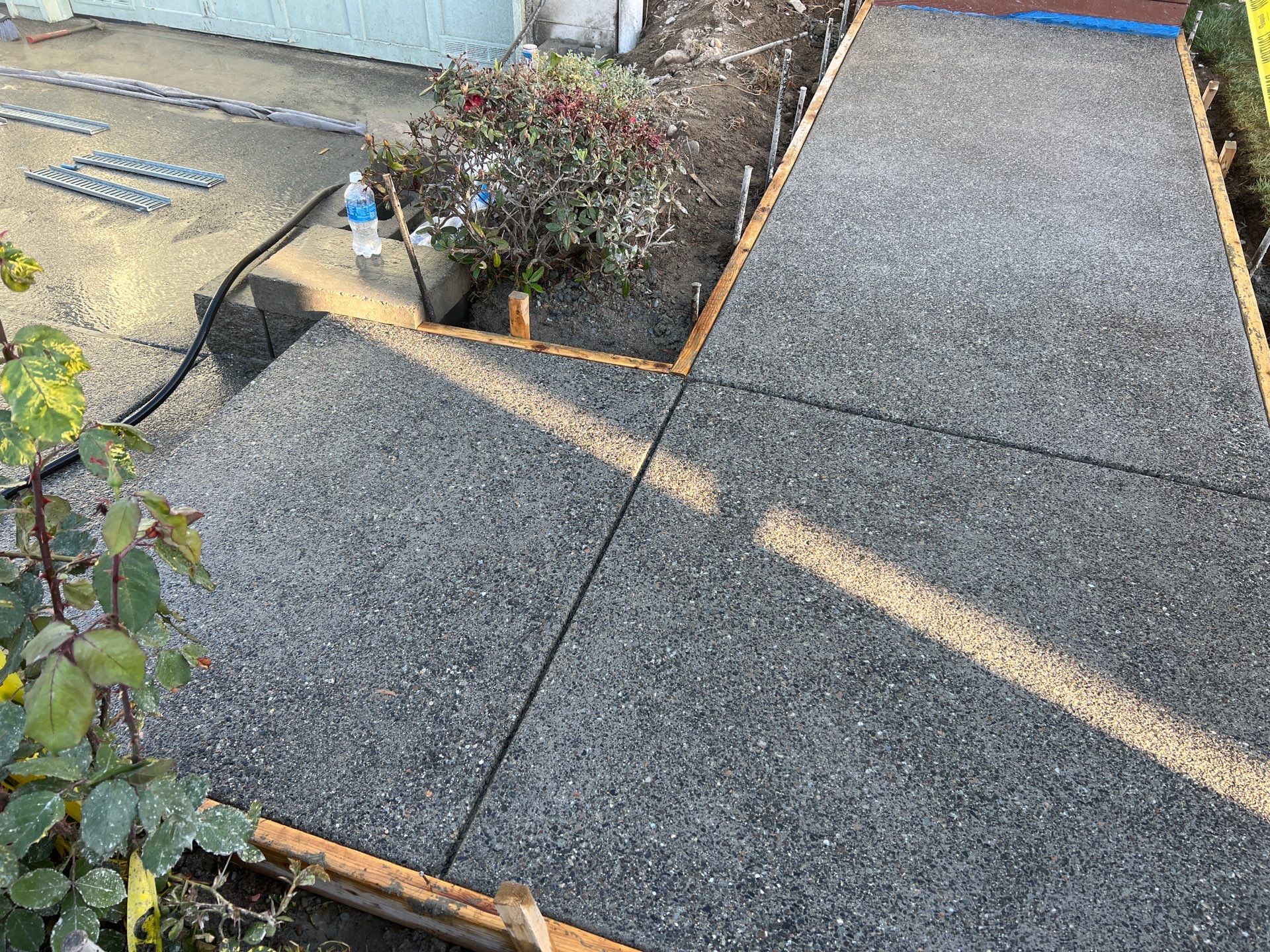 Concrete Patio & Driveway Renovation with Retaining Wall | Seattle  by Jireh Asphalt & Concrete Inc 